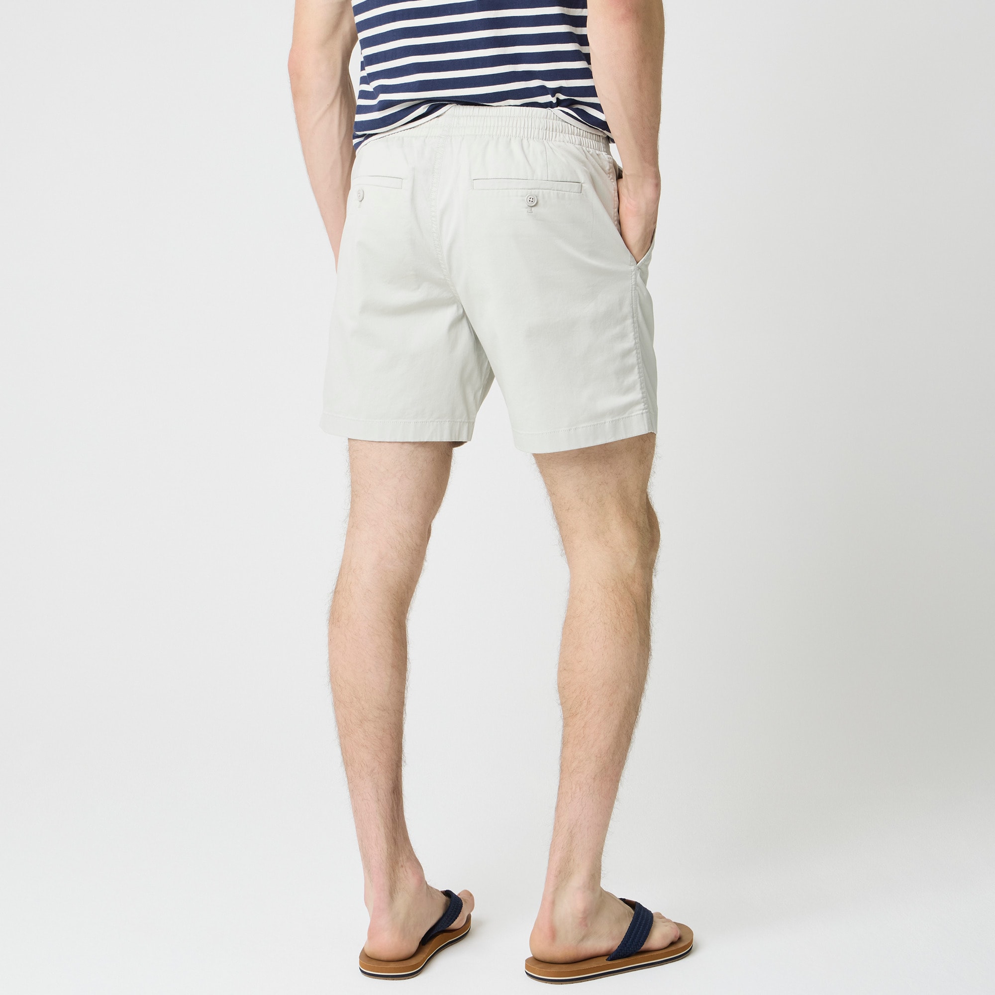 Twill drawstring dock short - image 3