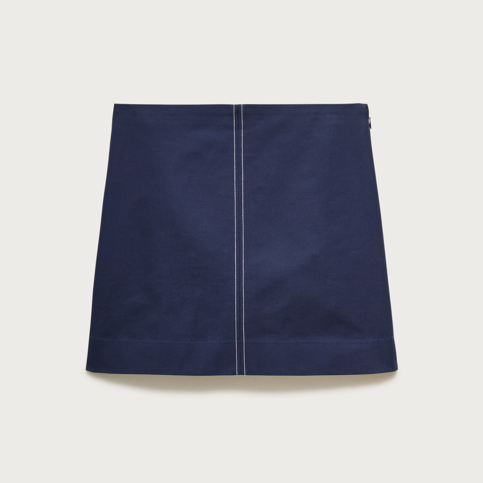 Fairfax mini skirt in double cotton poplin - image 5