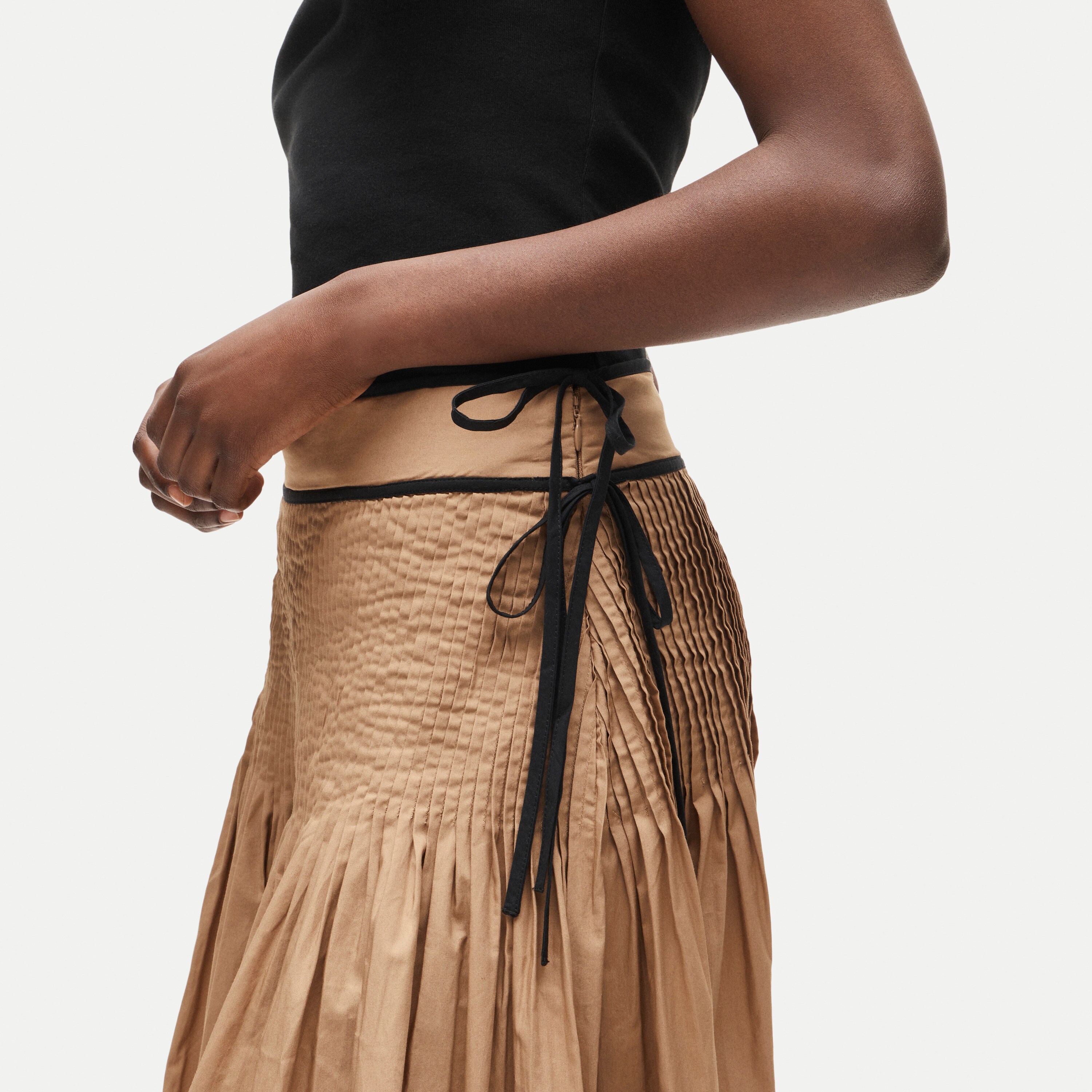 Maryam Nassir Zadeh X J.Crew Sheer Metallic Mini Skirt For Women