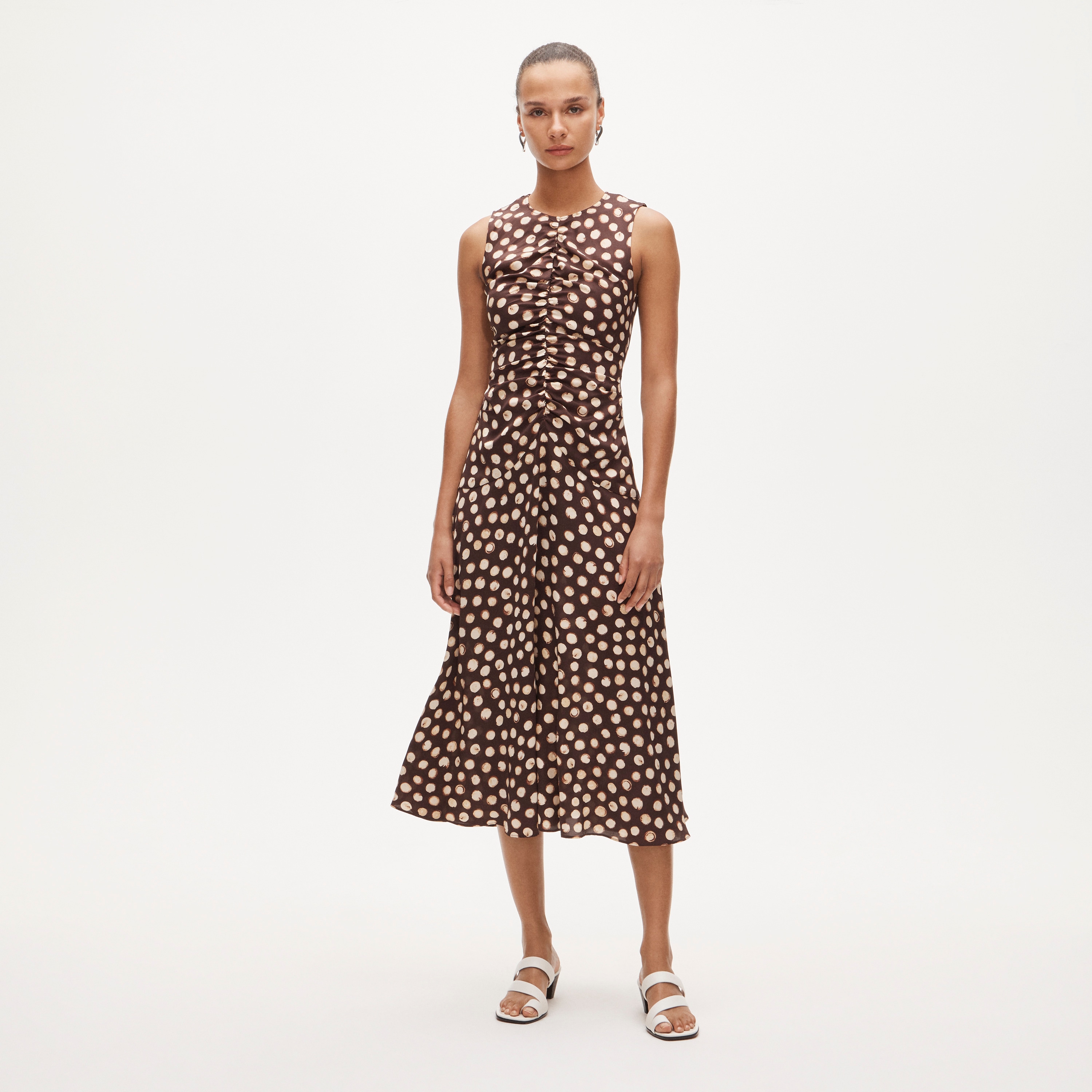 j crew button front a line midi dress J Crew Button Front A Line Midi Dress 4P Petite