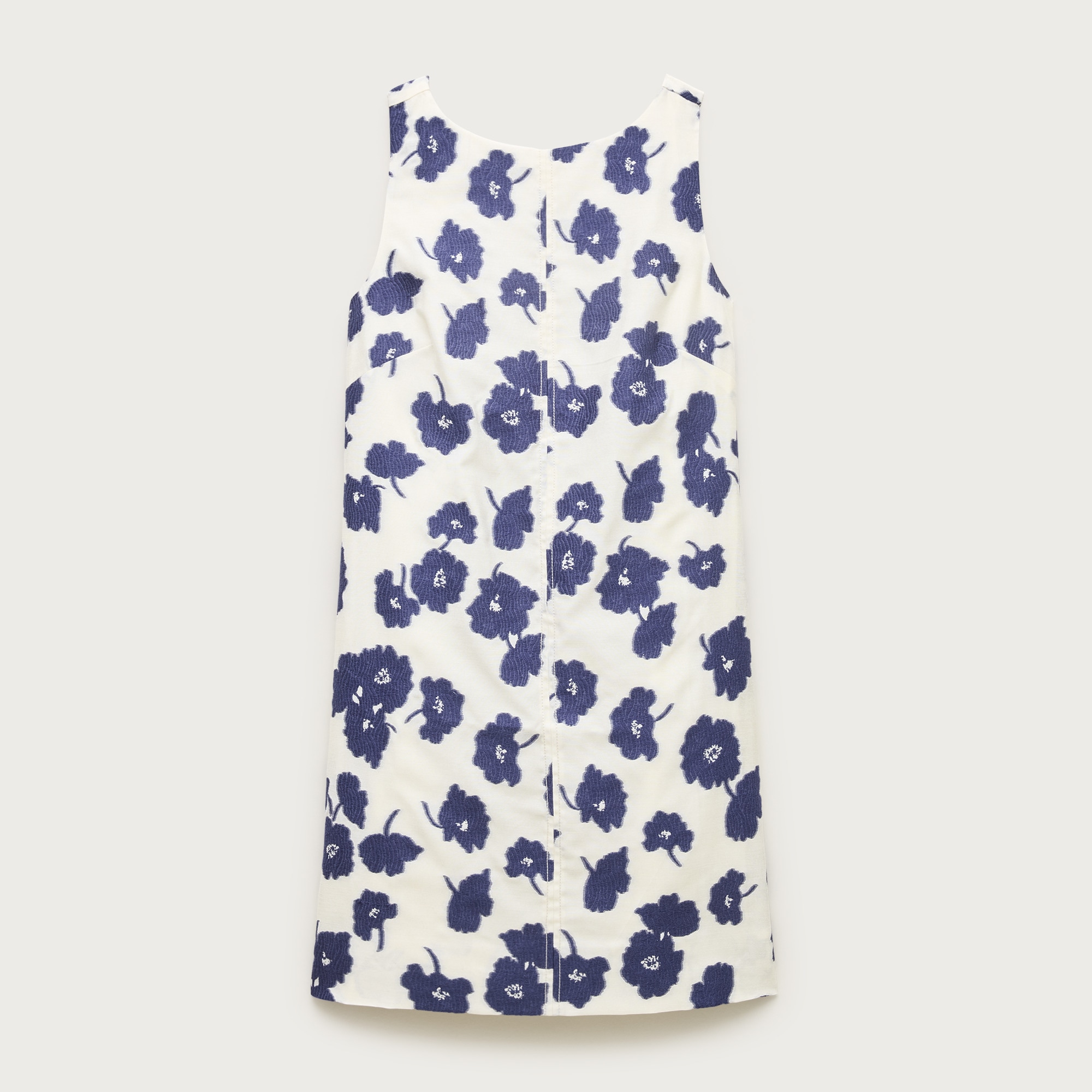 Billie dress in blurred floral jacquard