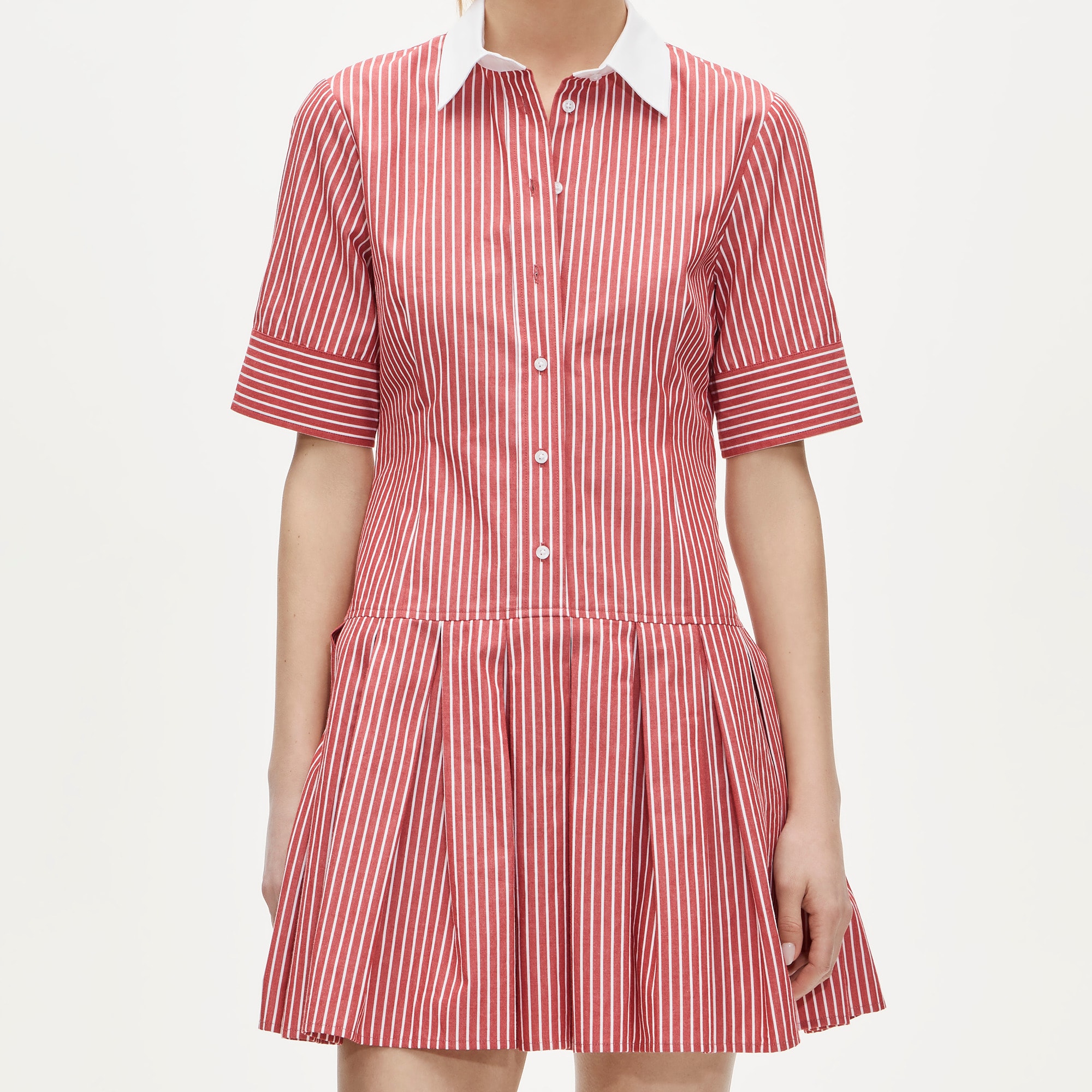 red j crew dress J.Crew Crepe Cap-Sleeve A-Line Size 4 Red Summer Dresses | J.Crew
