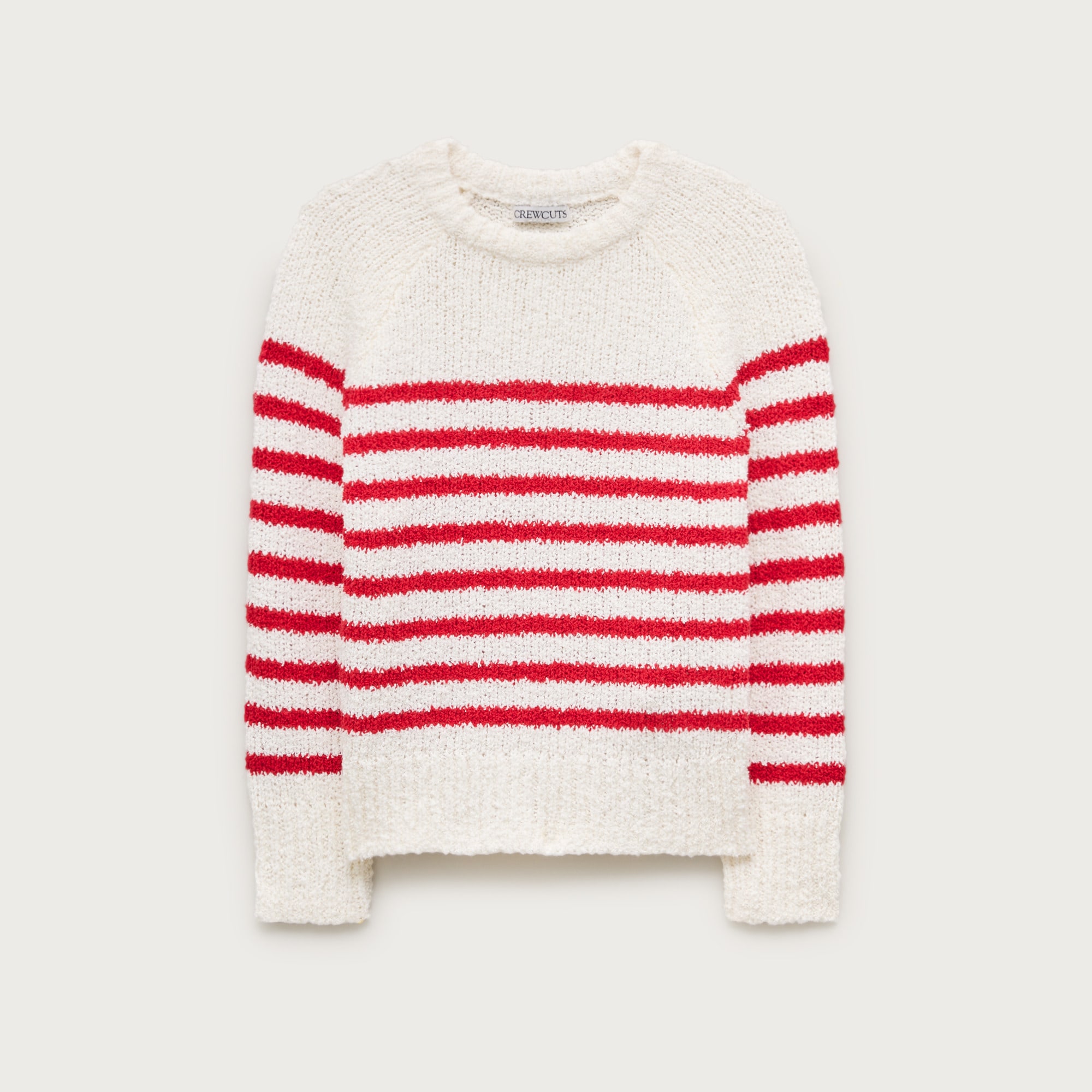 Girls' Marina beach sweater in striped cotton blend from J.Crew - $69.50