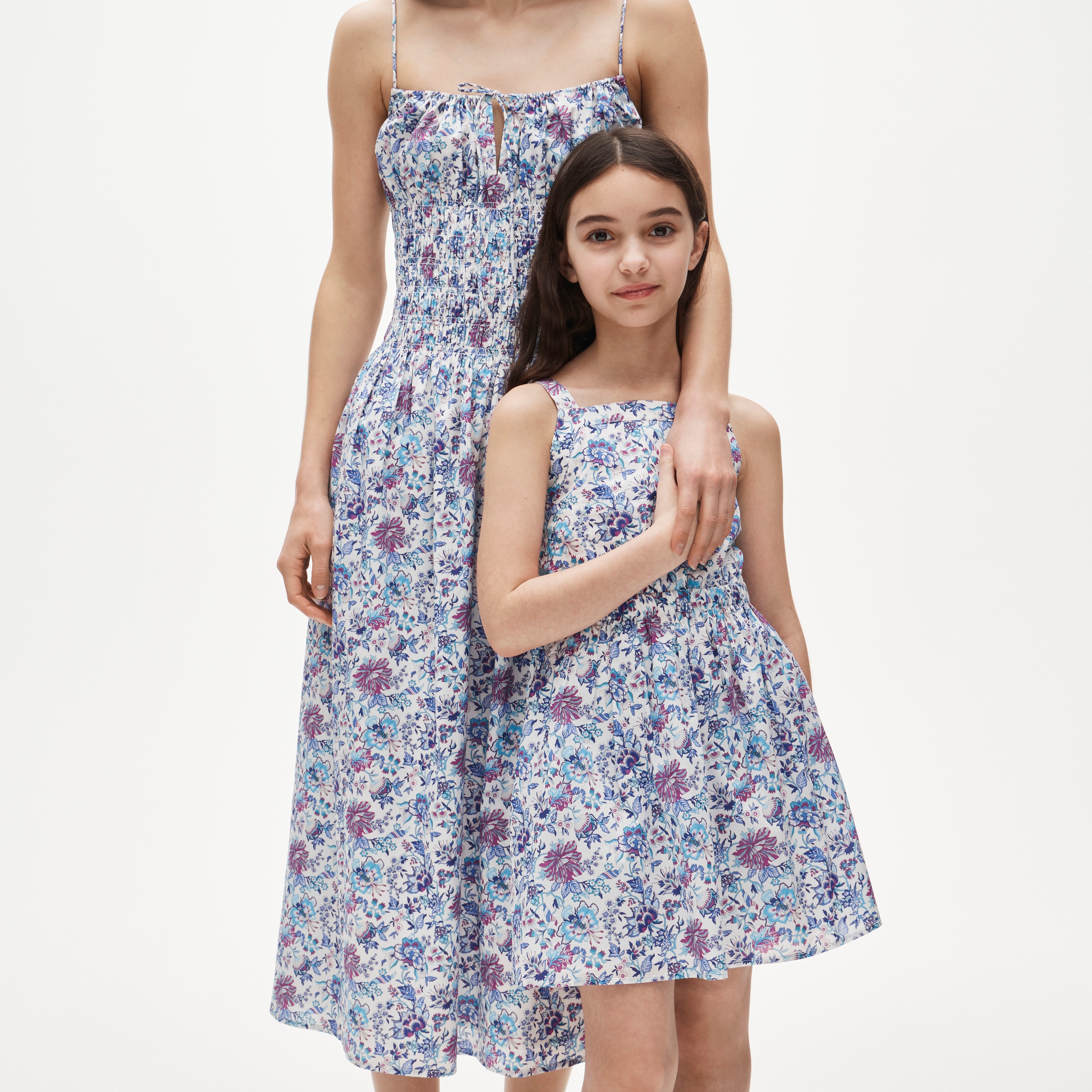 Girls' sundress in Liberty® Christelle fabric
