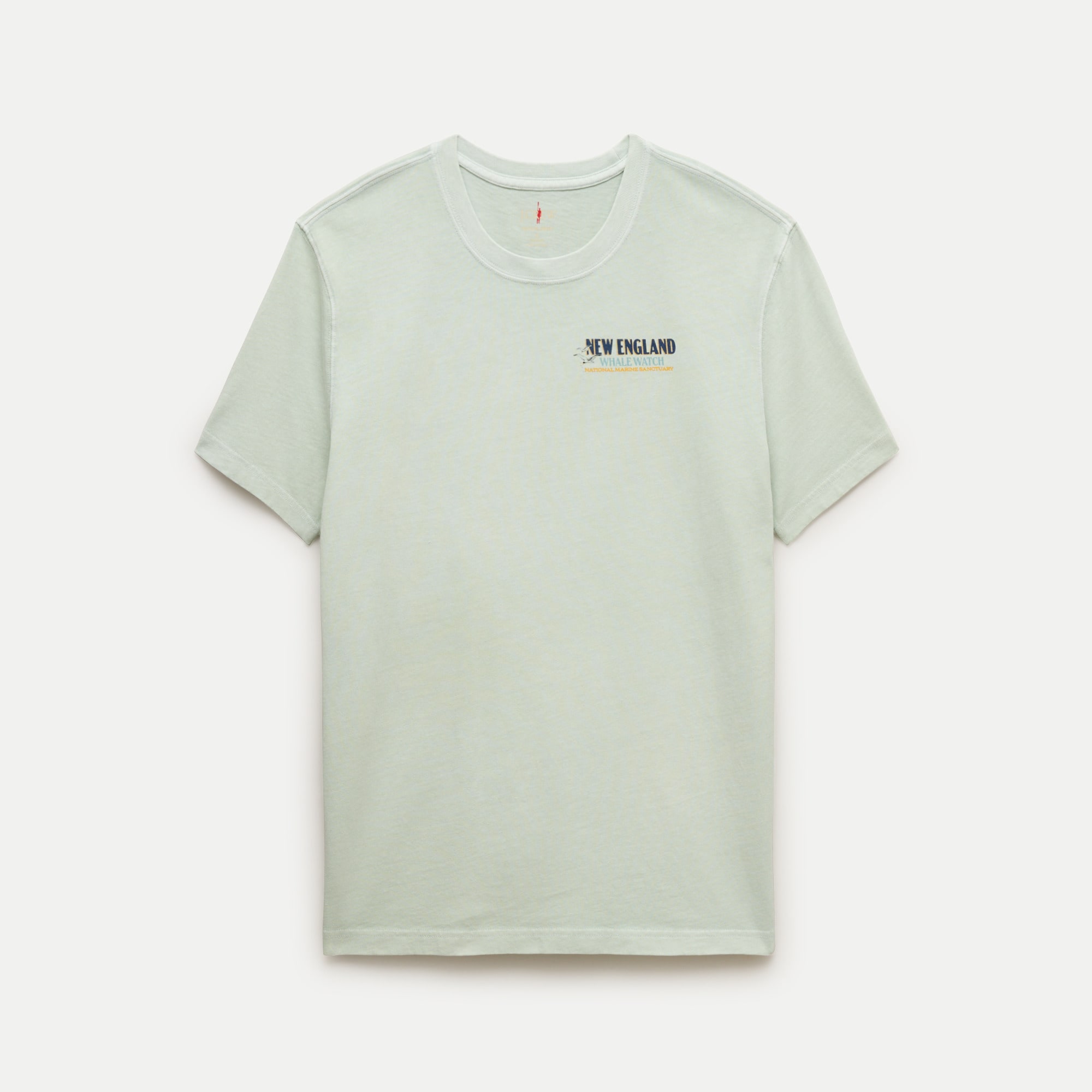 Vintage-wash Cotton Graphic T-shirt For Men | J.Crew