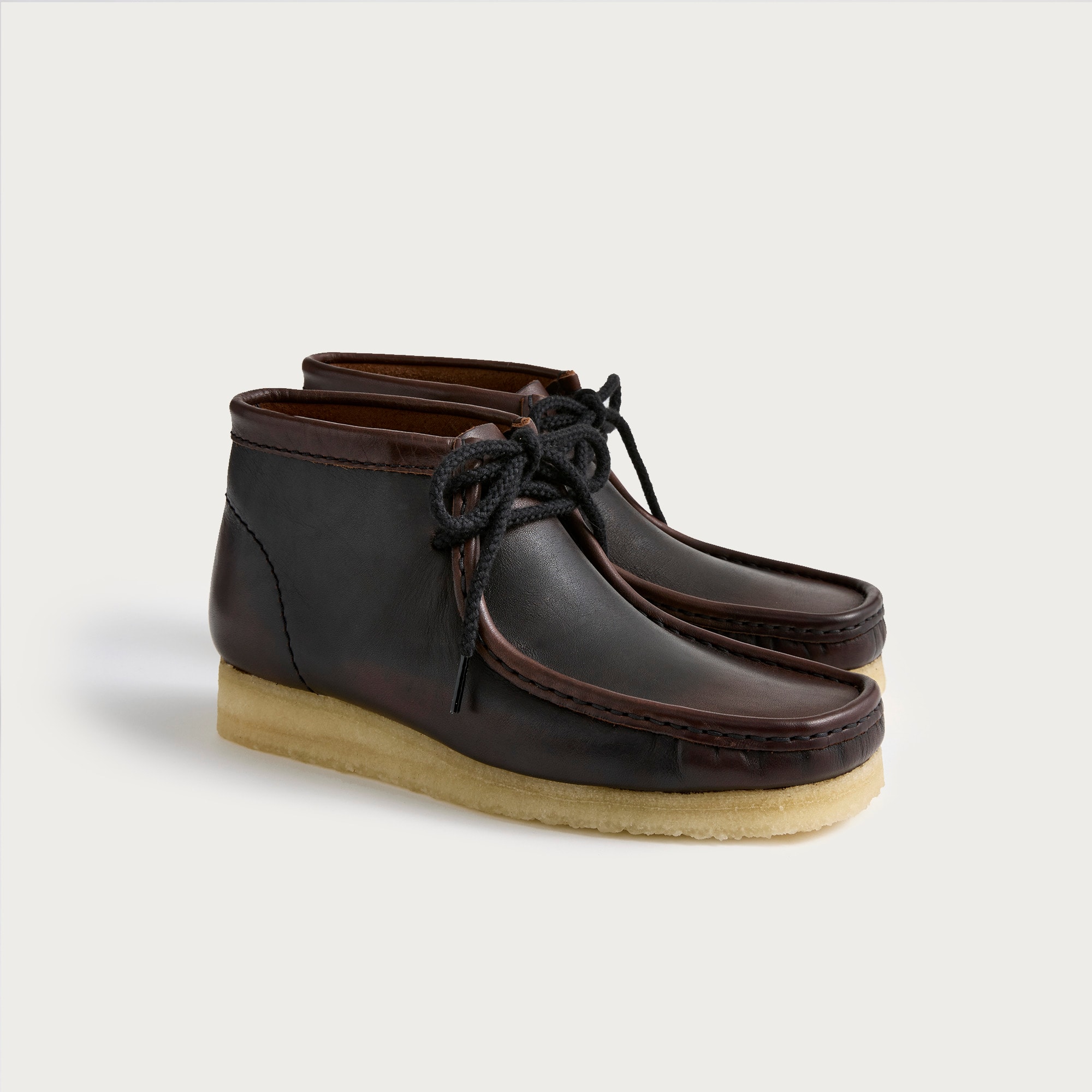 Clarks® Original Wallabee® Leather Boots For Men | J.Crew