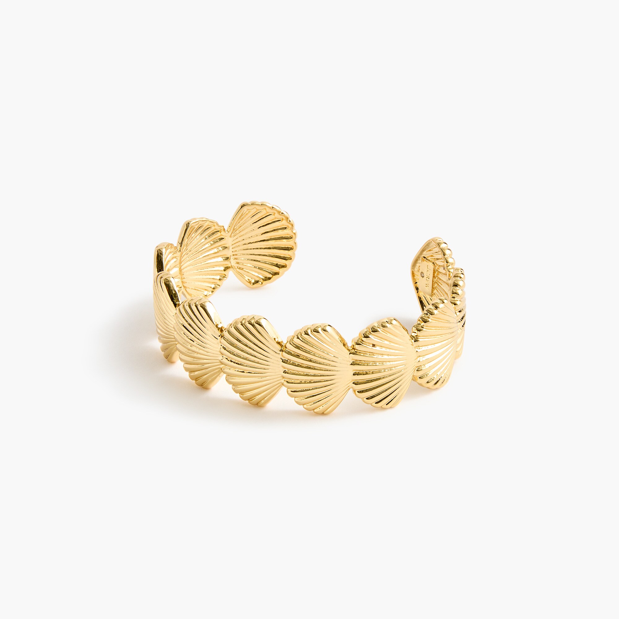 Seashell cuff bracelet