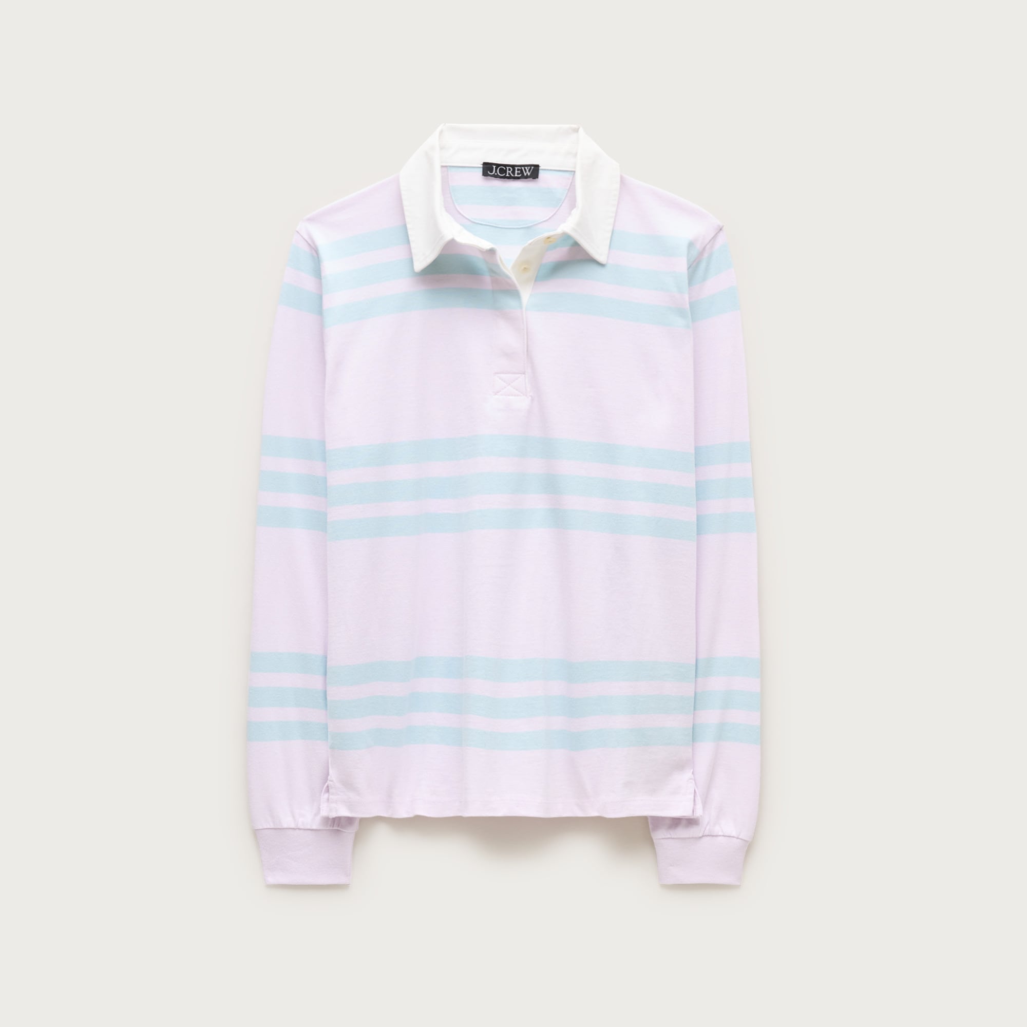 Boyfriend jersey rugby shirt in stripe