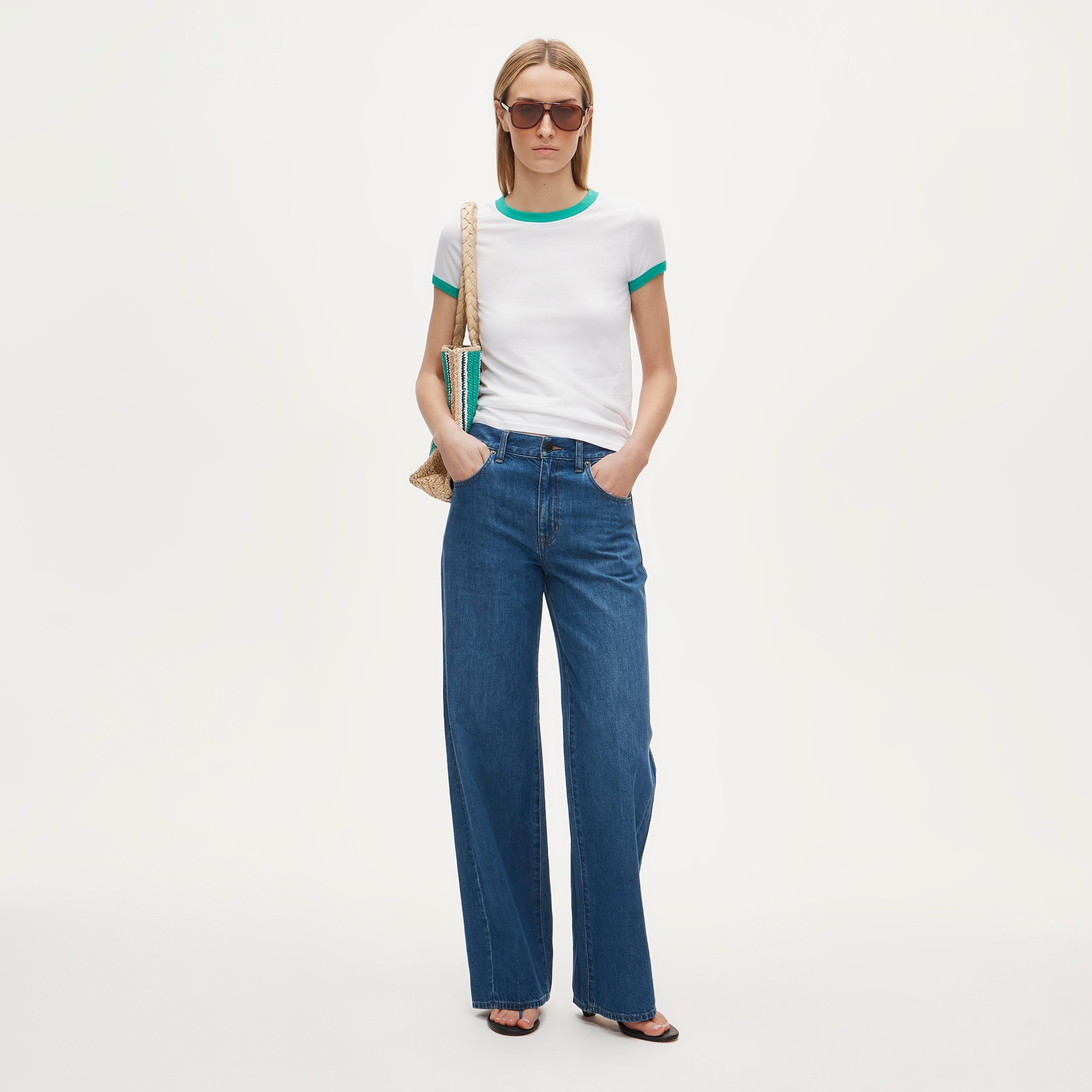Vintage jersey ringer T-shirt