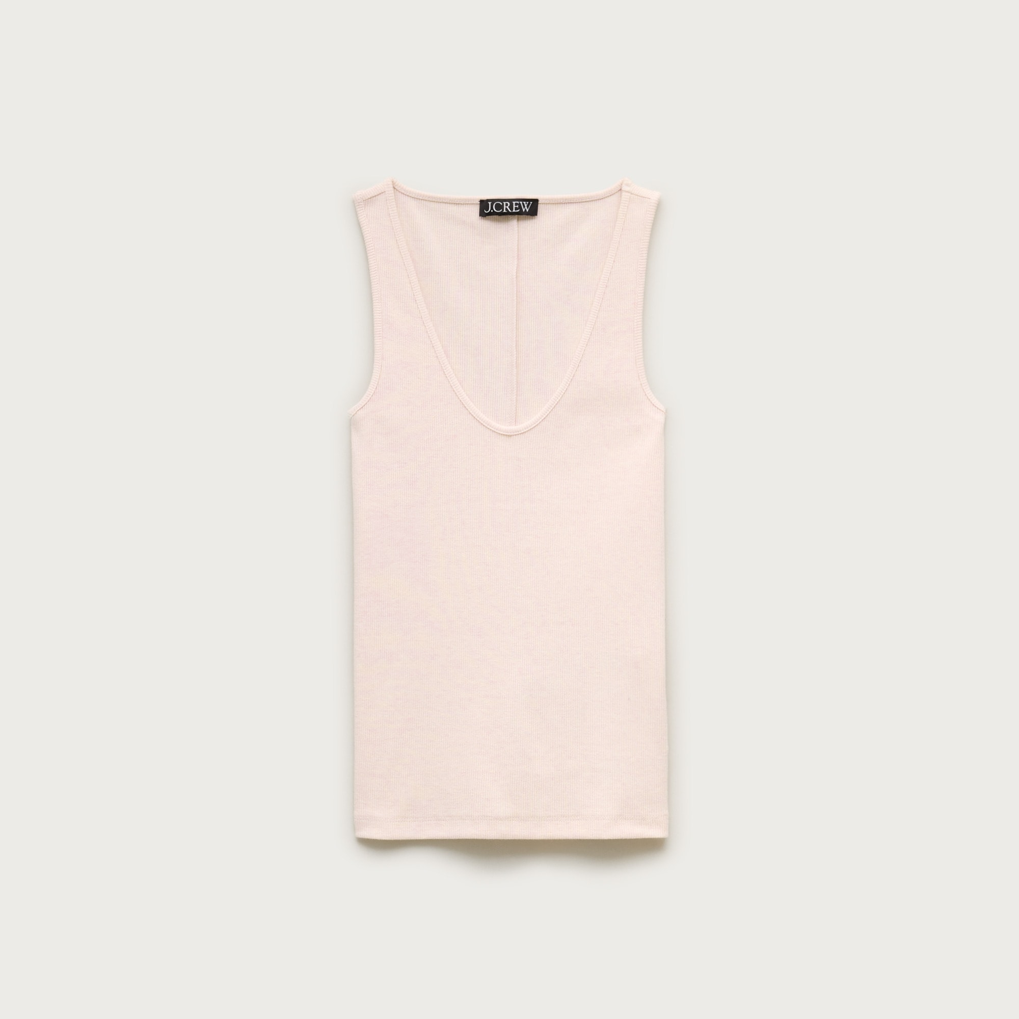 Perfect rib V-neck tank top