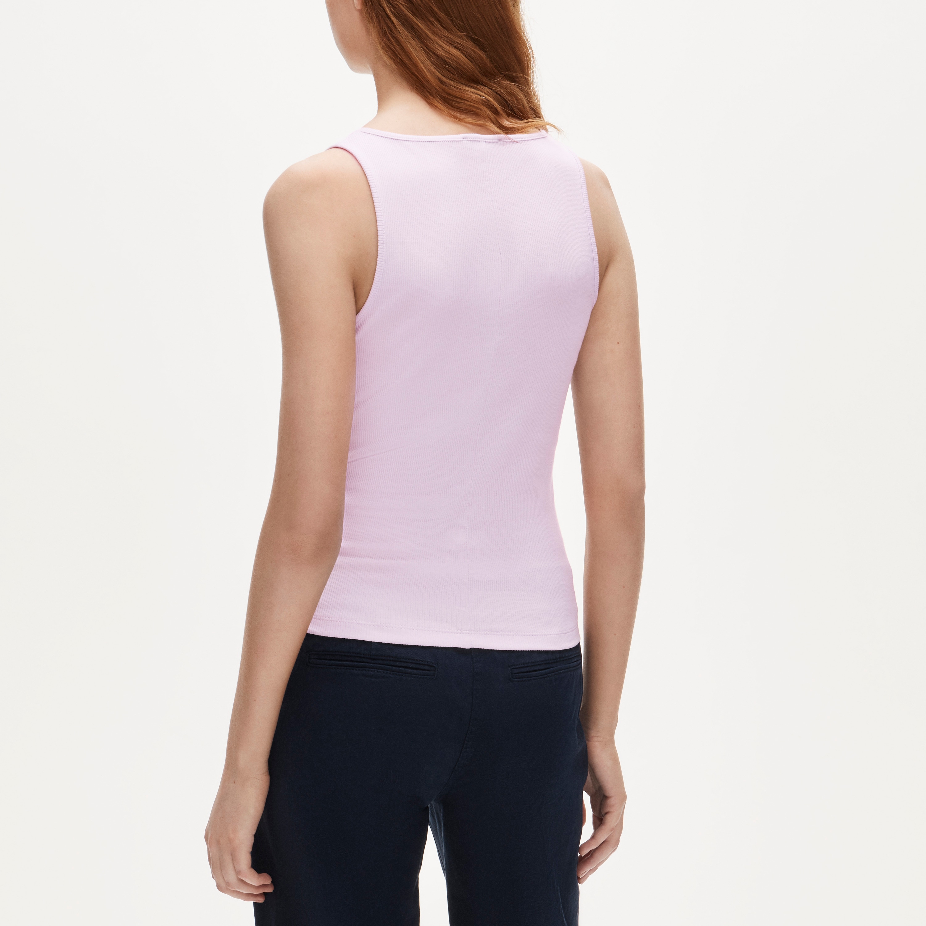 Perfect rib V-neck tank top