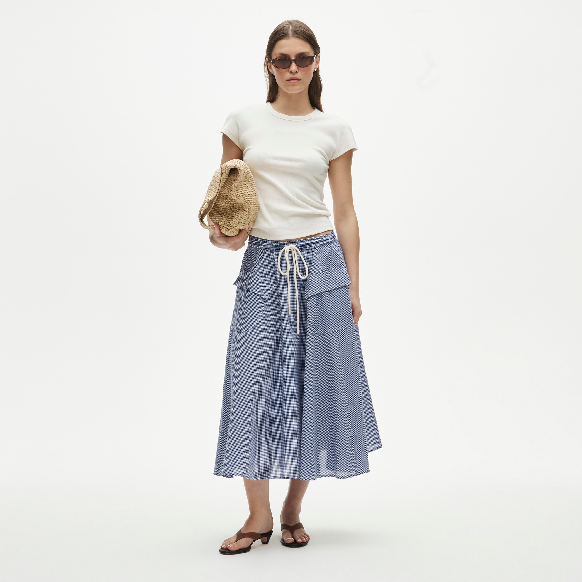 Perfect rib dolman-sleeve T-shirt - thumbnail 8