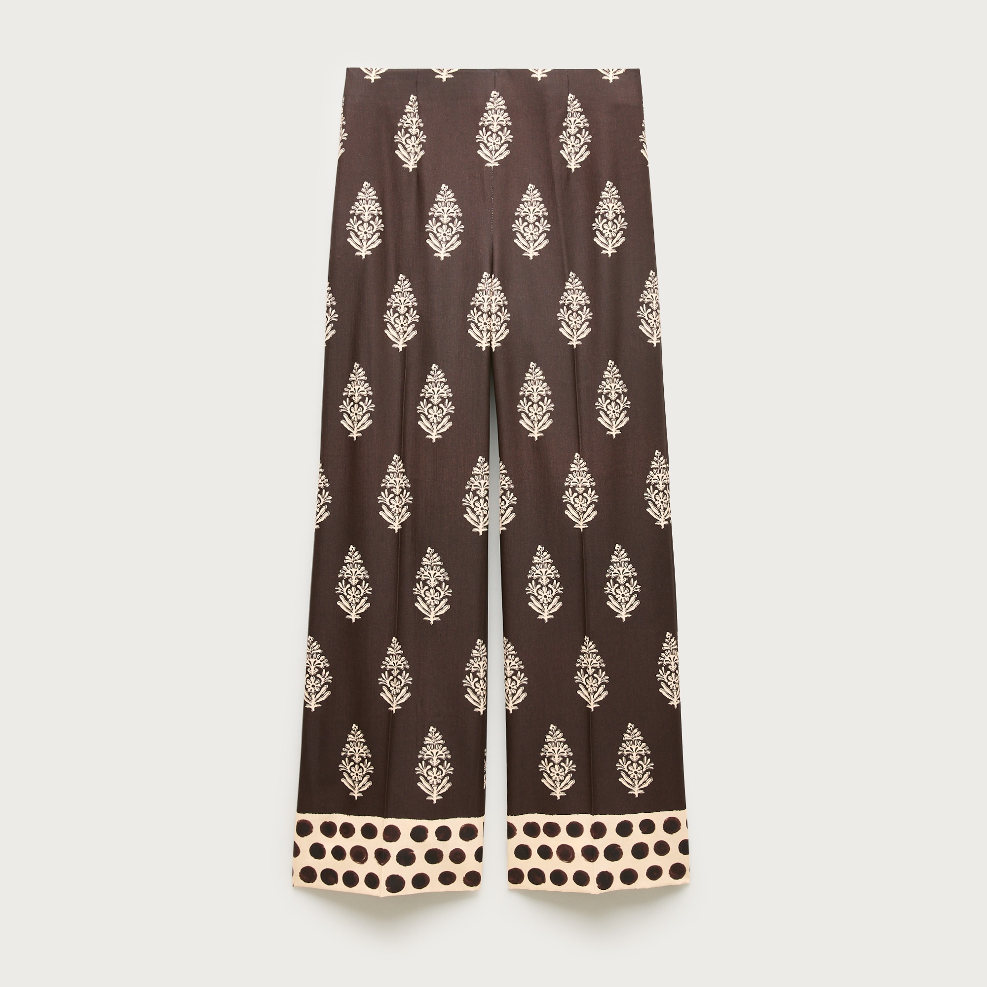Rori pant in cocoa block print from J.Crew - $188