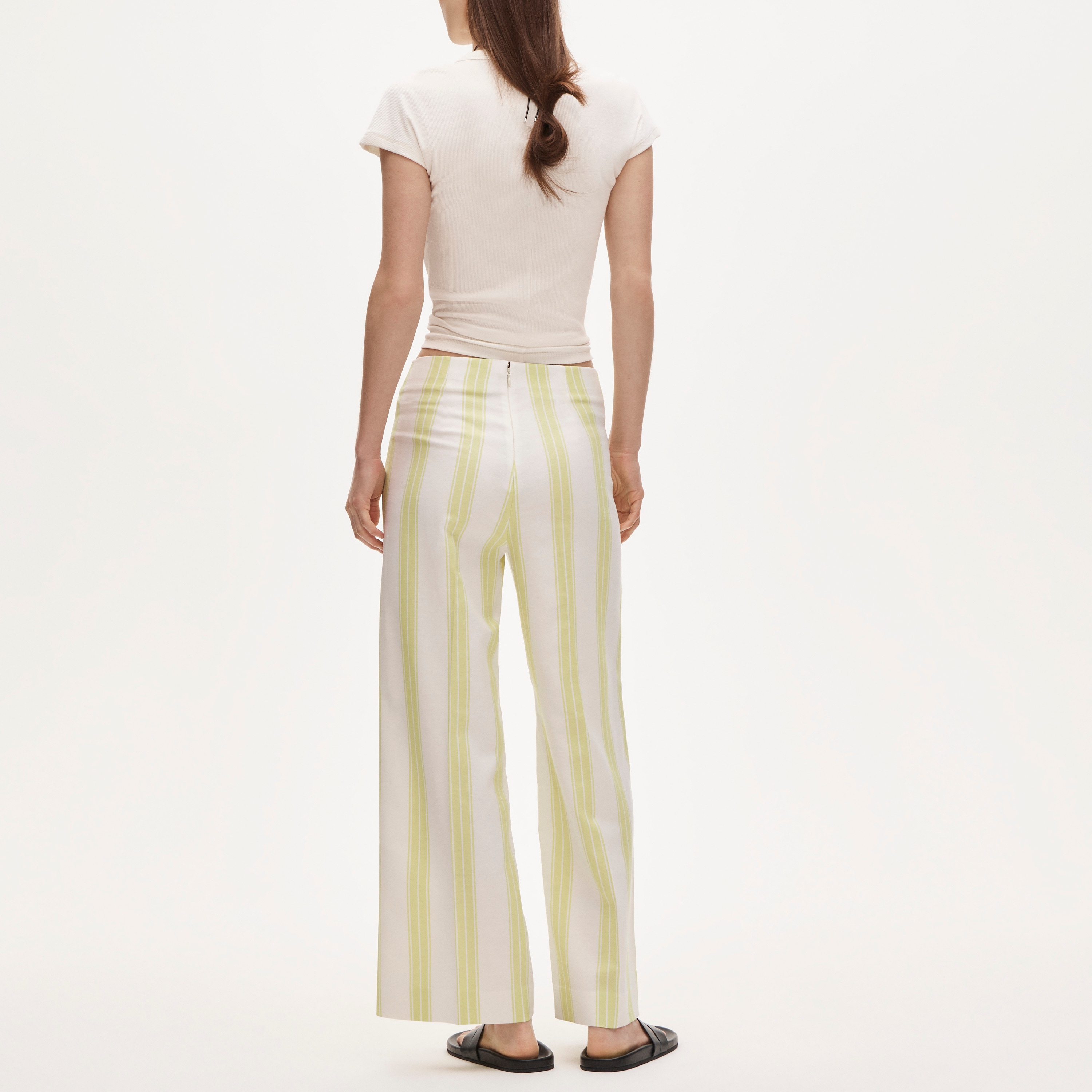 G*★様 COSMO CROPPED WIDE PANTS Cosmo Cropped Pant In Textured Satin For Women | J.Crew