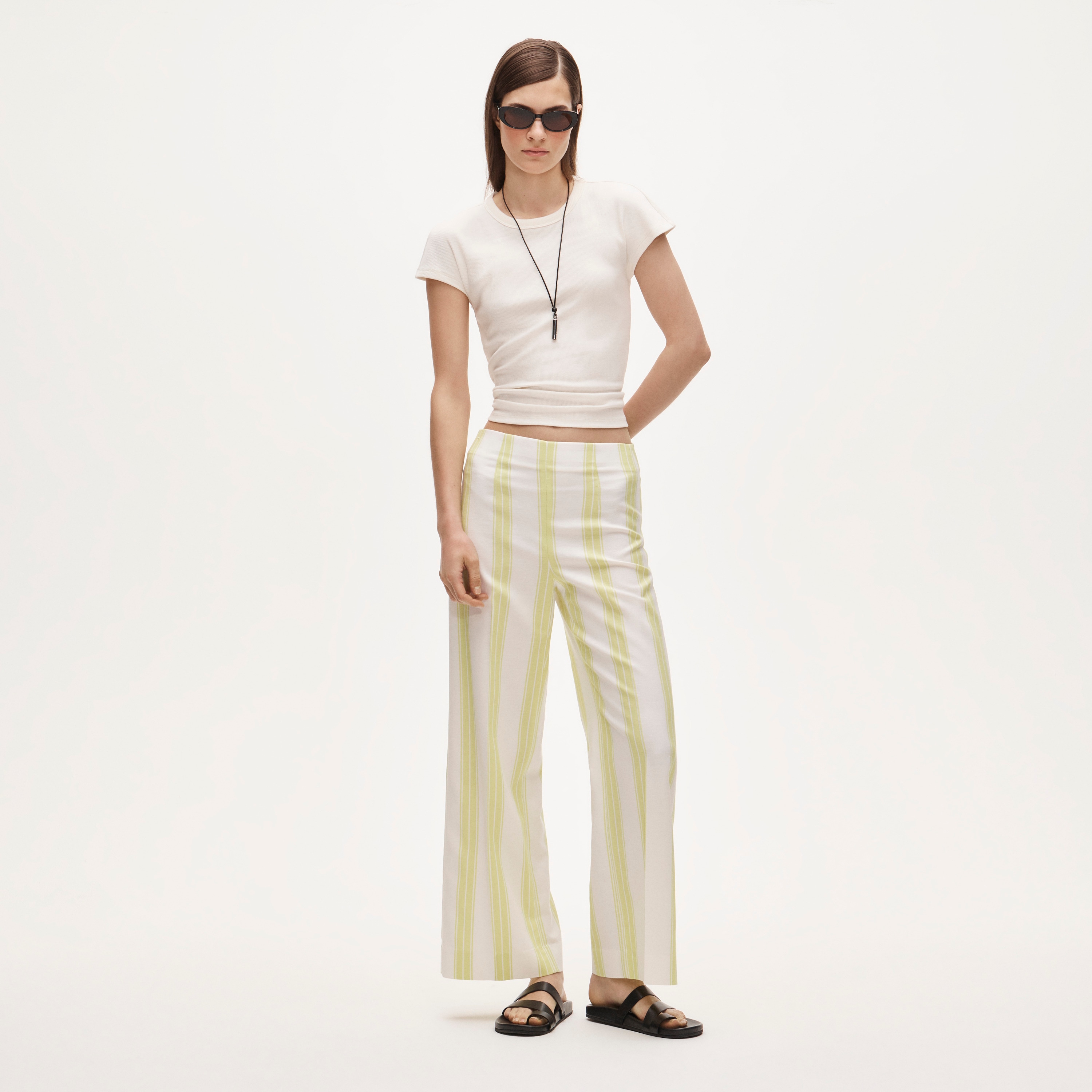 Rori pant in stripe