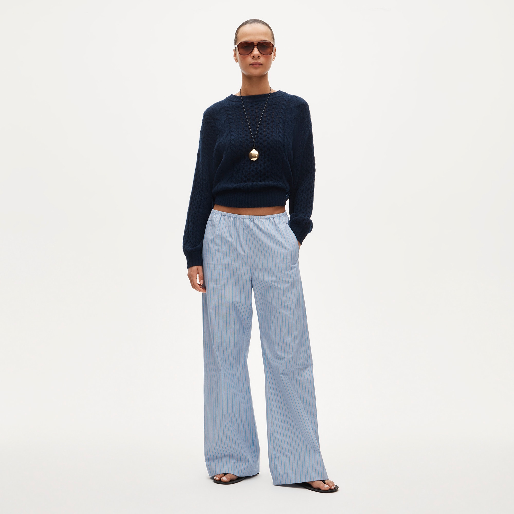 Cosmo pant in cotton poplin - image 2
