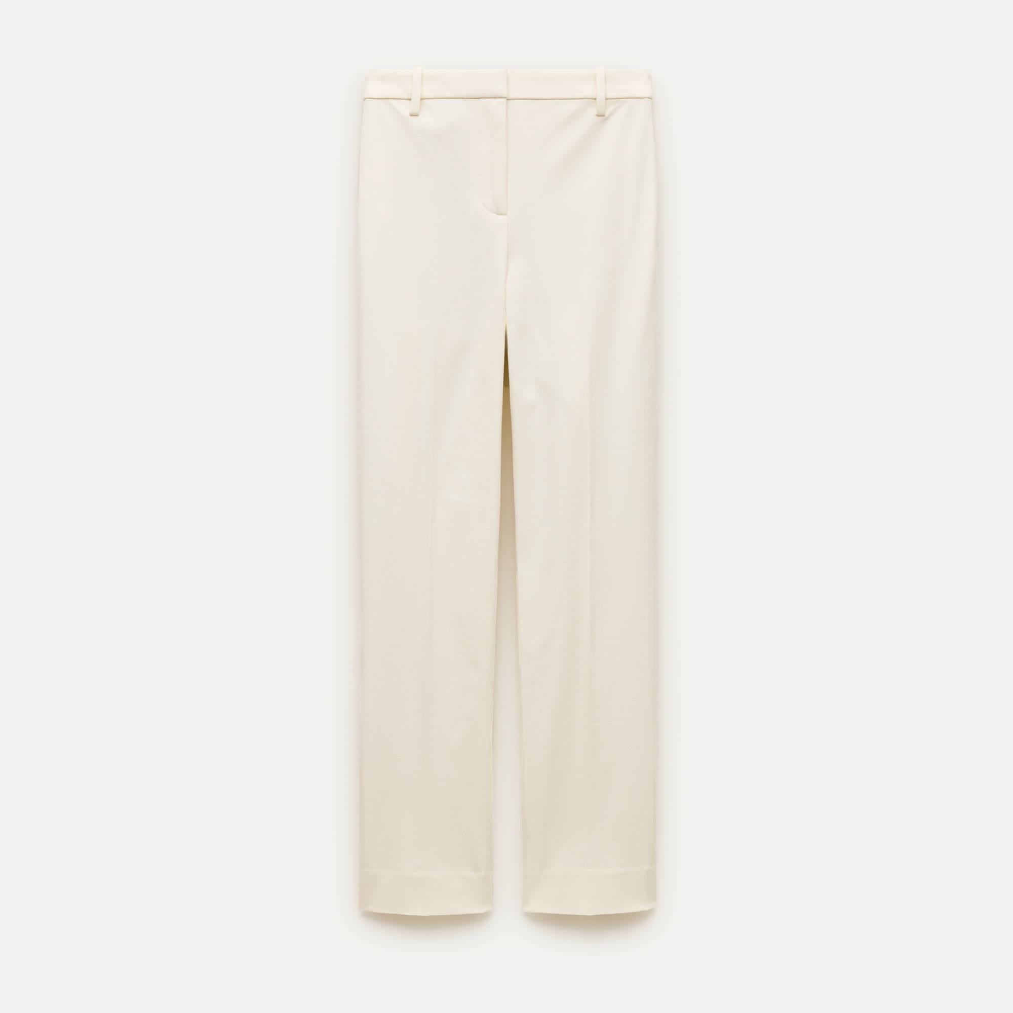 Café capri in bi-stretch cotton blend