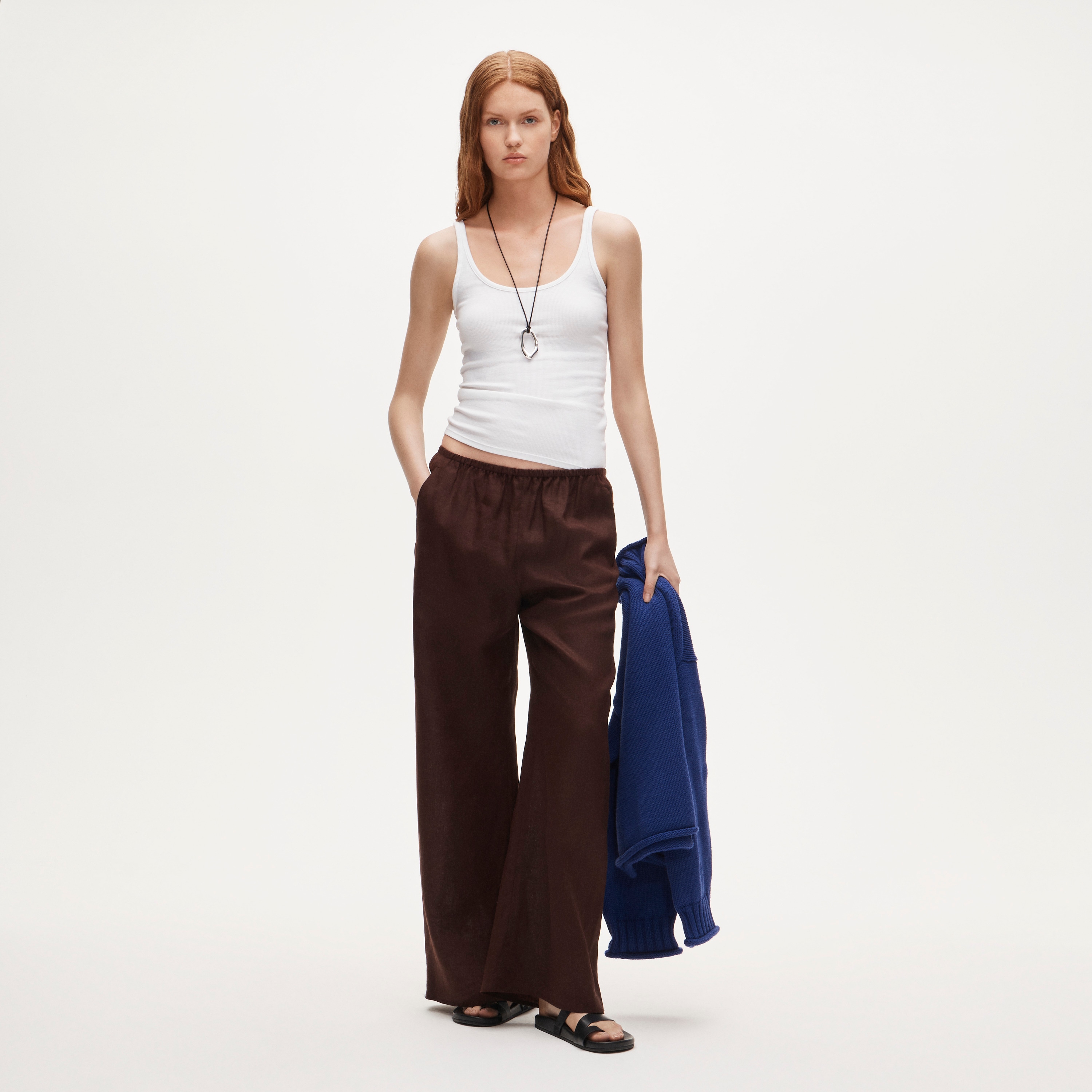 Cosmo Pant In Linen For Women | J.Crew
