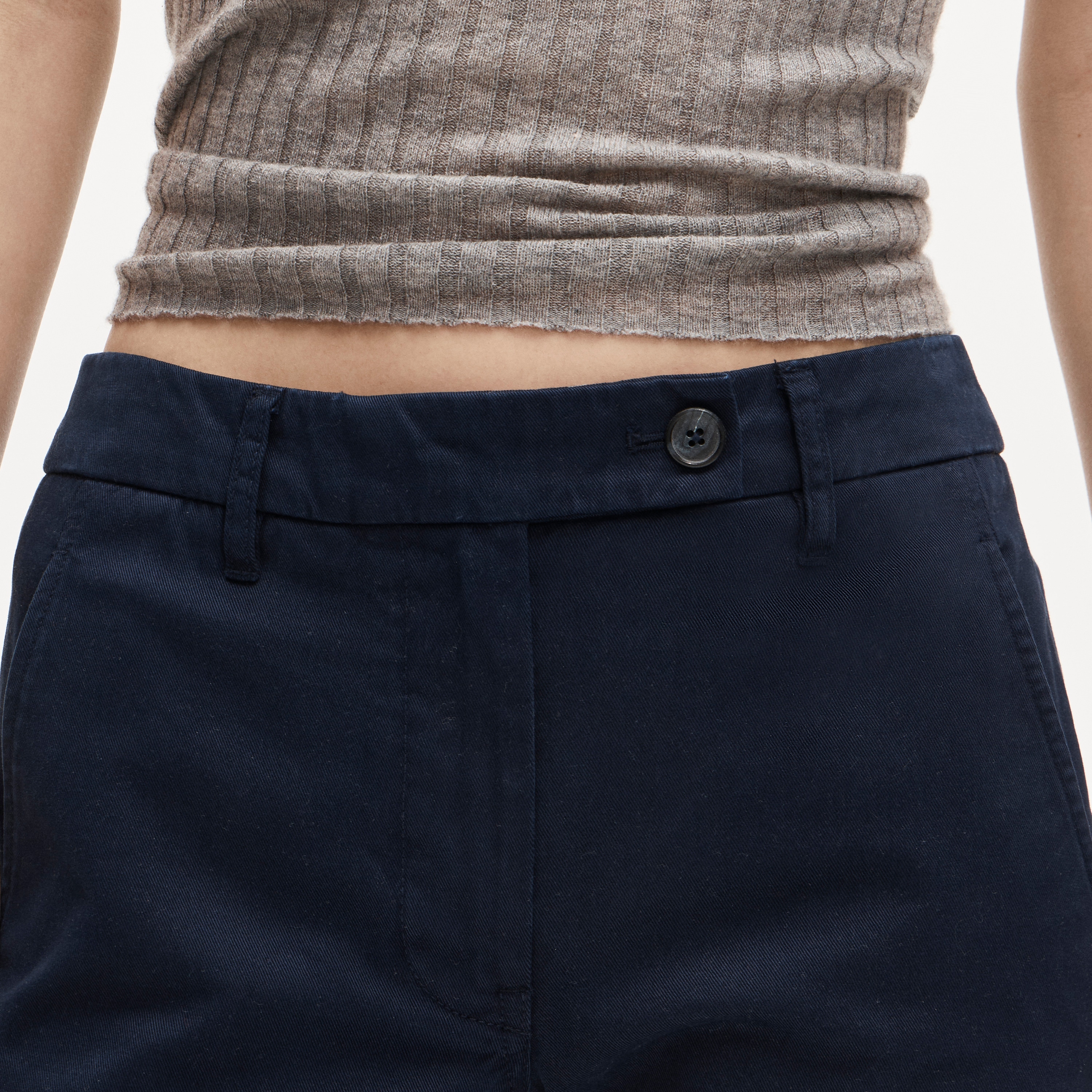 Cuffed chino pant