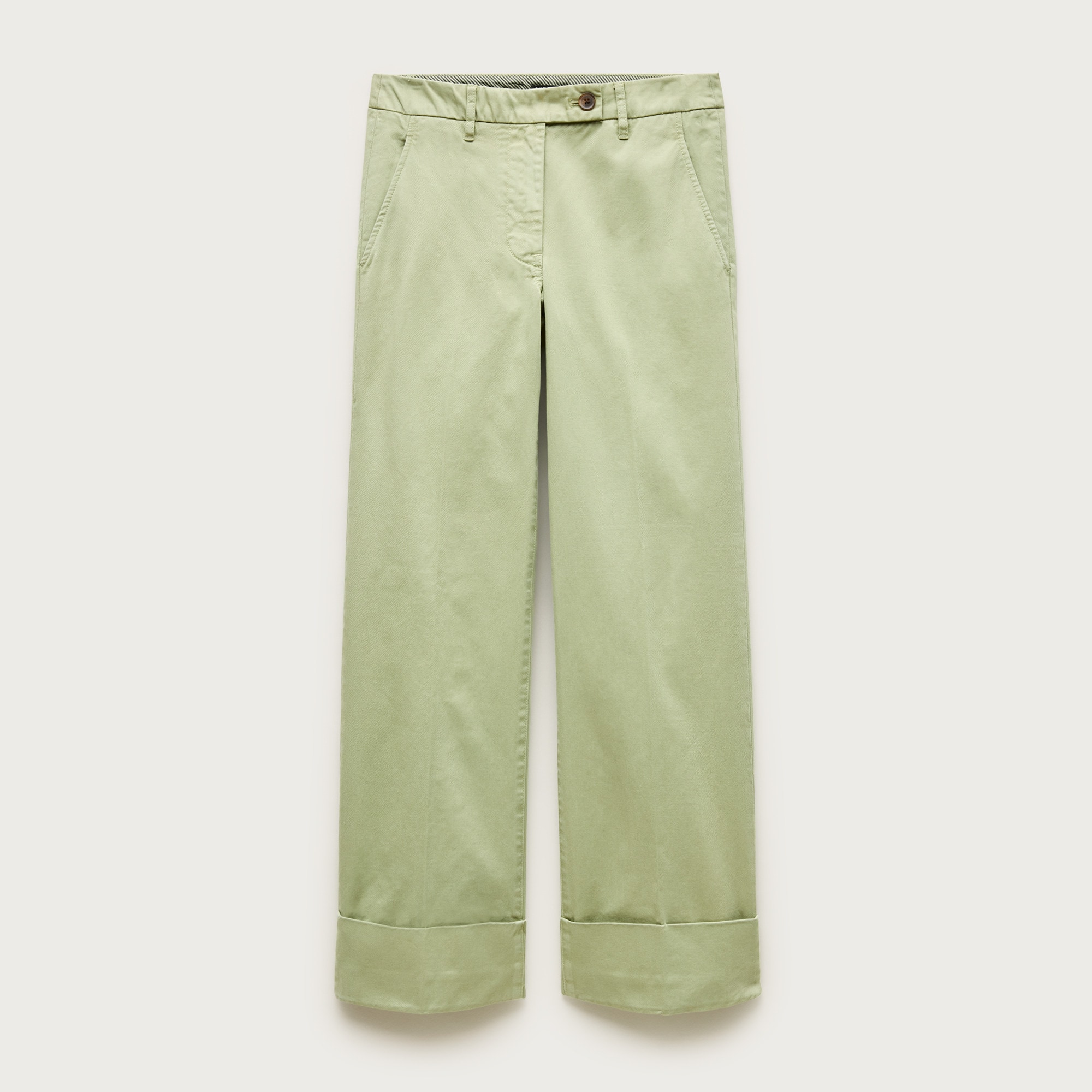 Cuffed chino pant