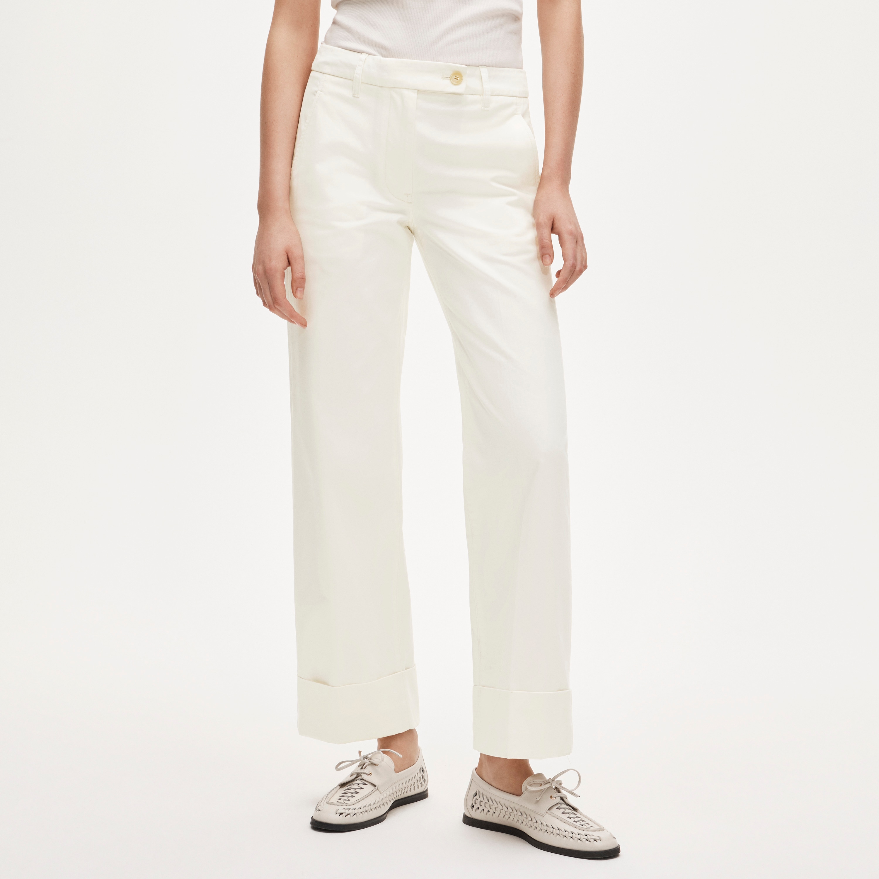 Women's Ivory Pants | J.Crew