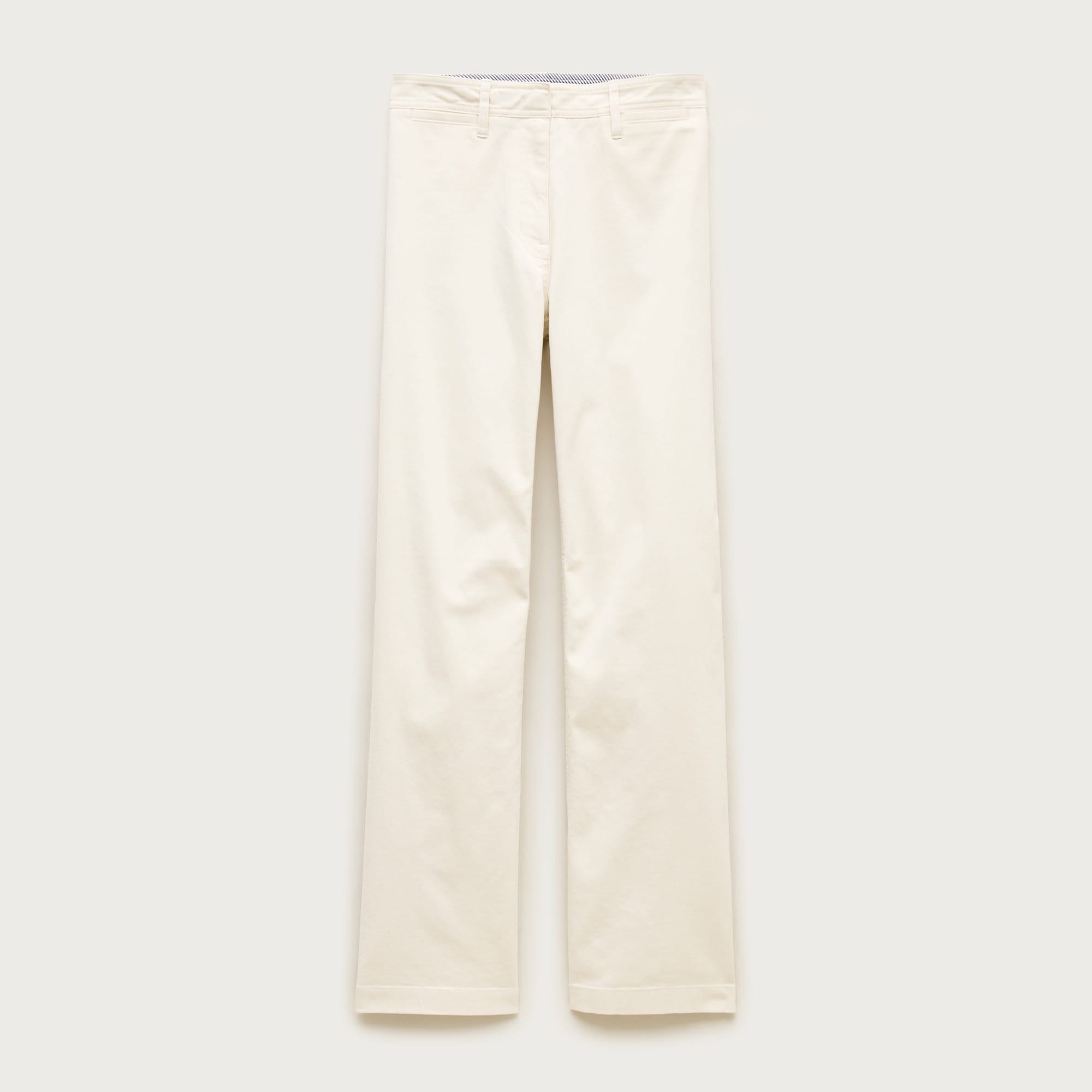 Wide-leg trouser in chino