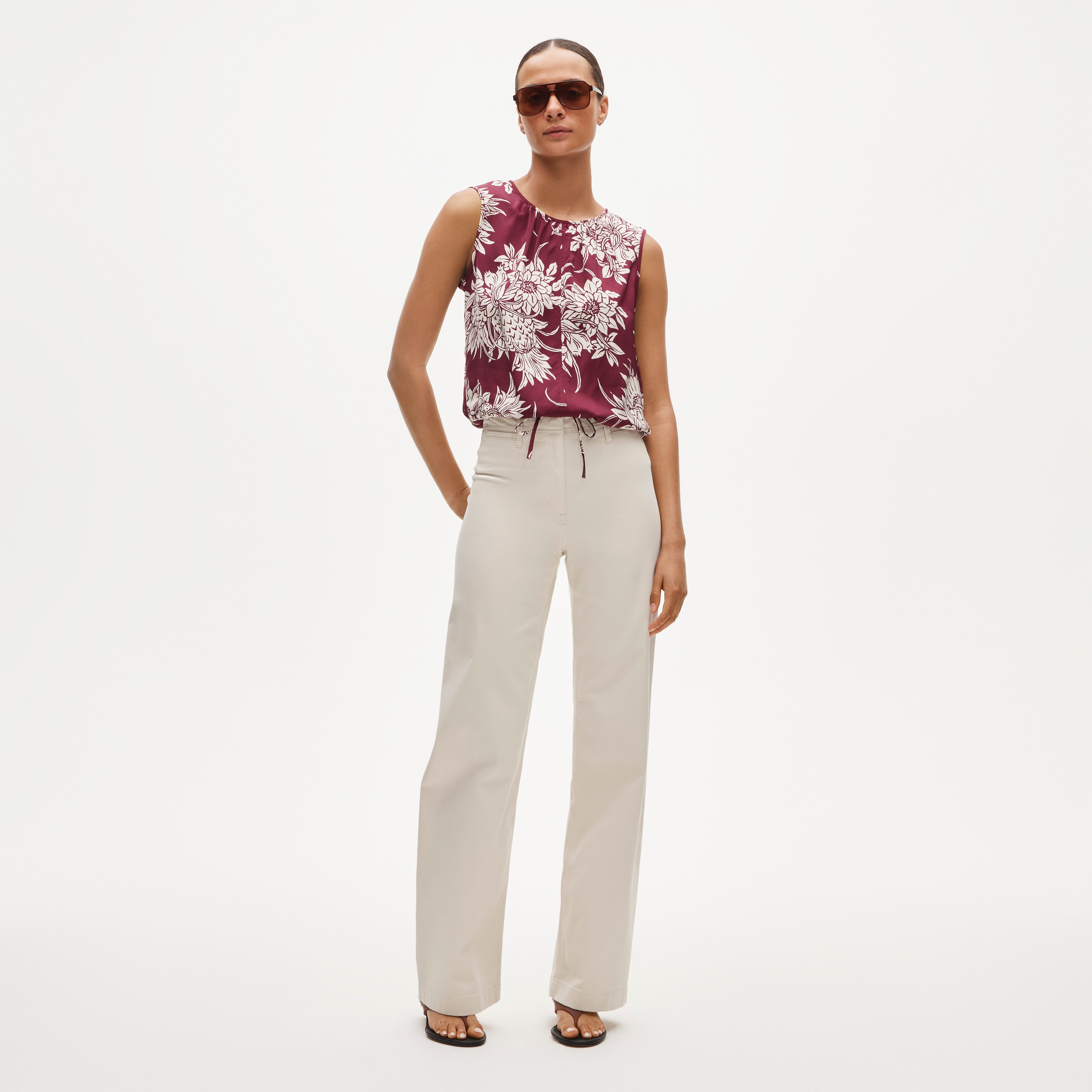 Wide-leg Trouser In Chino For Women | J.Crew
