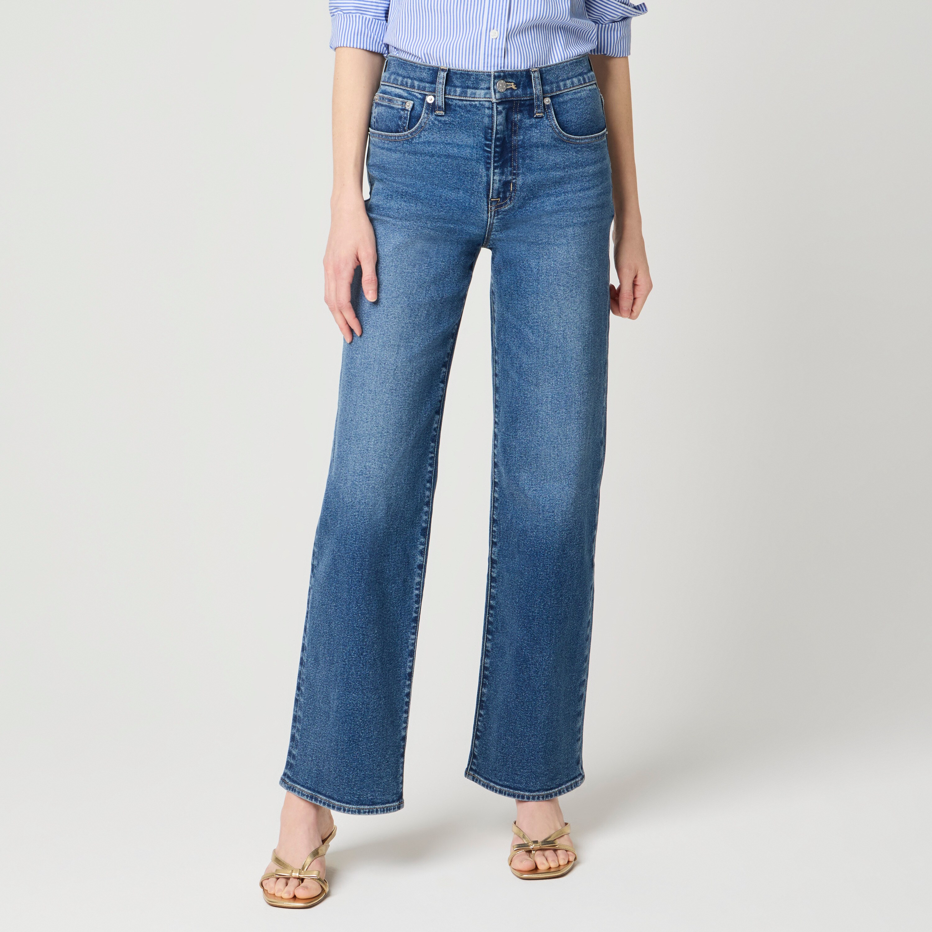 Tall slim wide-leg jean in signature stretch