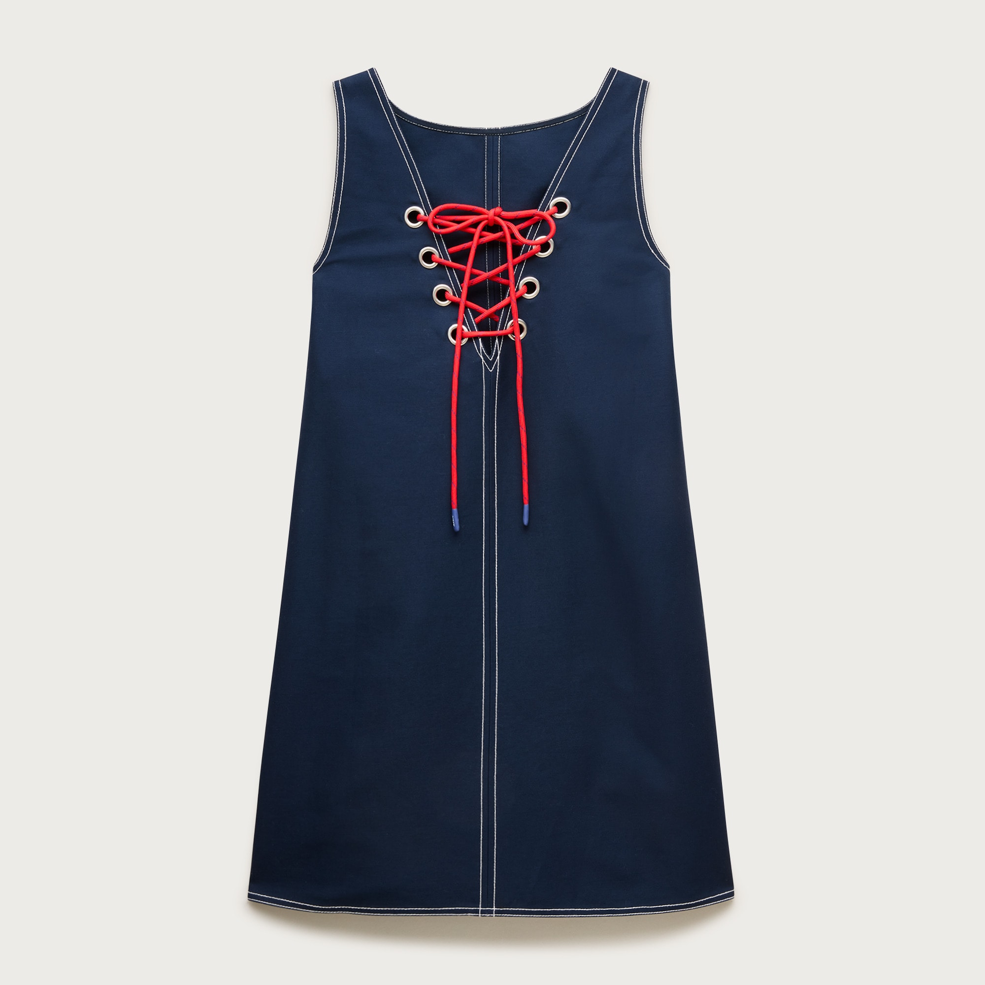 Billie dress in double cotton poplin