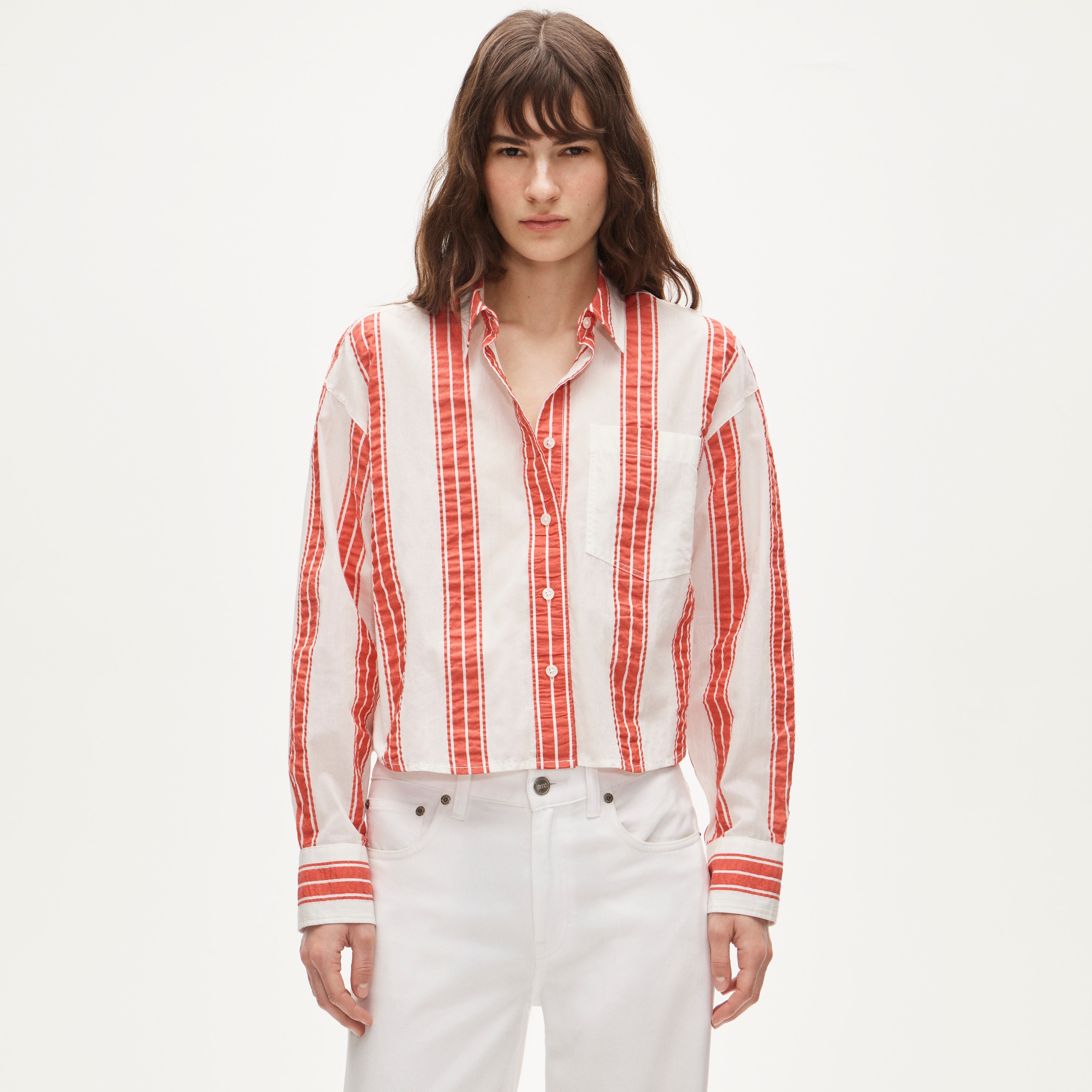 Button Up Shirts & Tops For Women | J.Crew