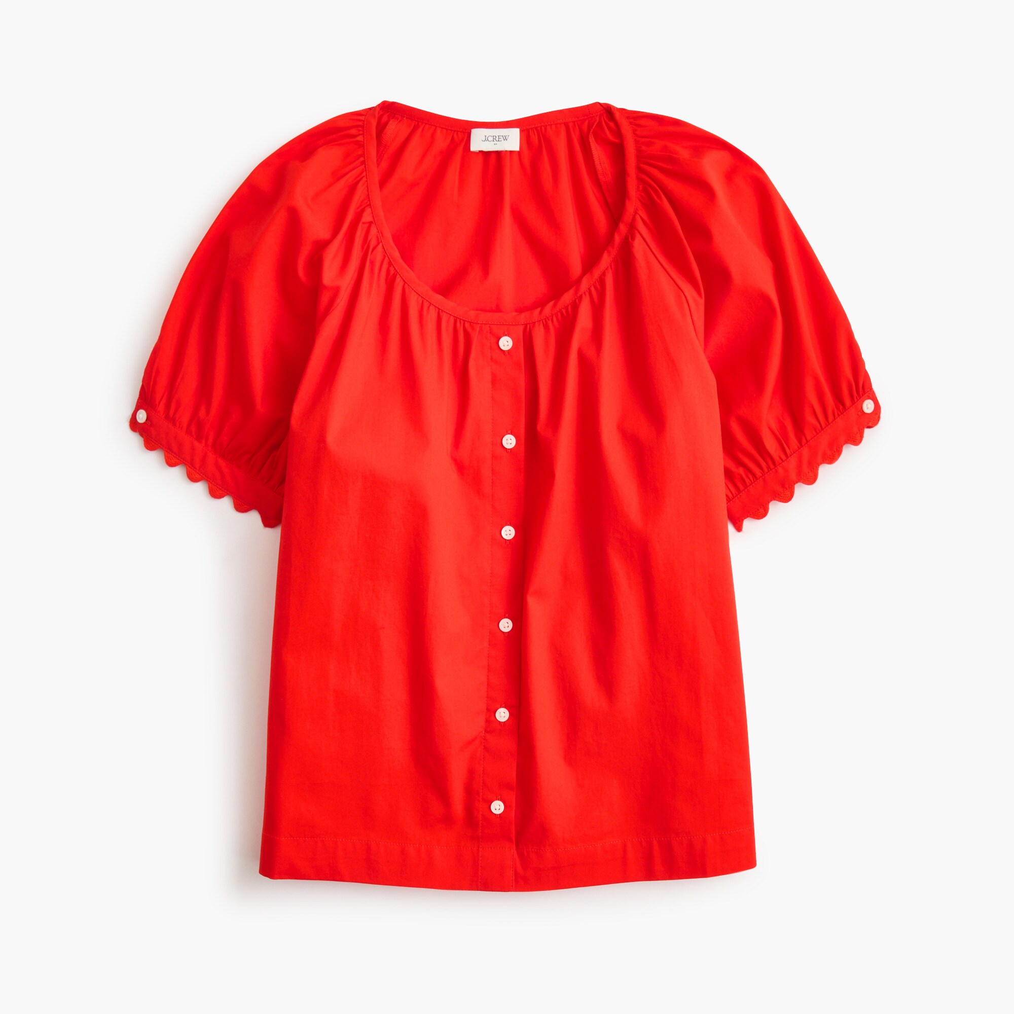 Short-sleeve button-up shirt