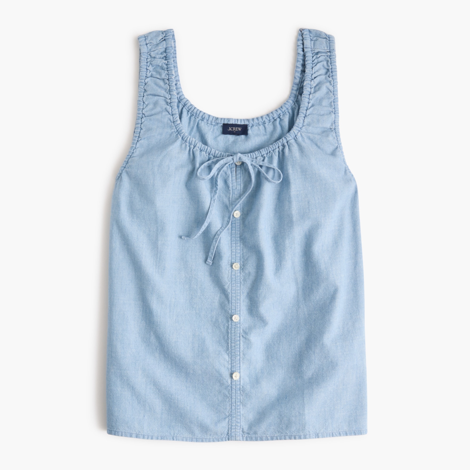 Chambray tank top