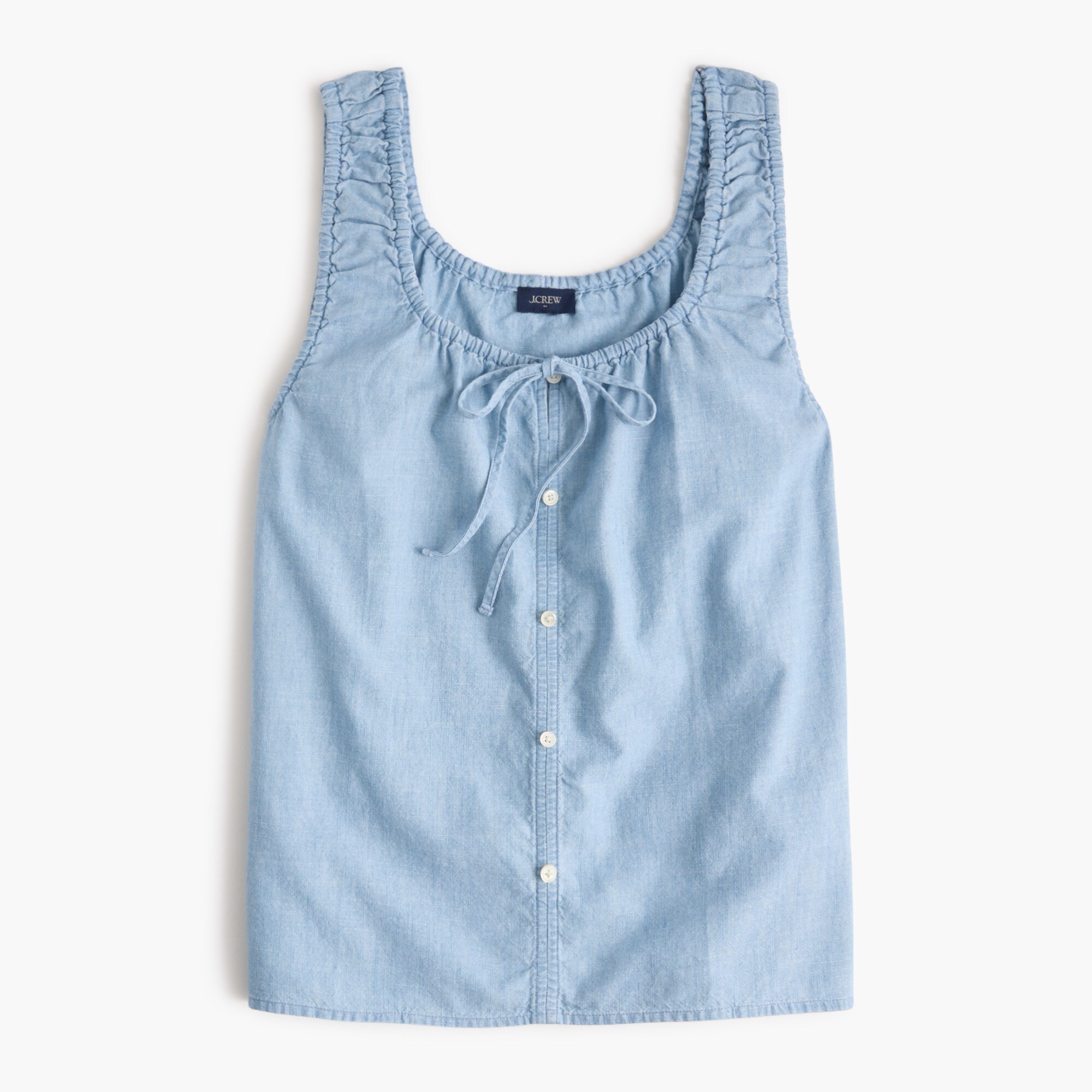 Chambray tank top