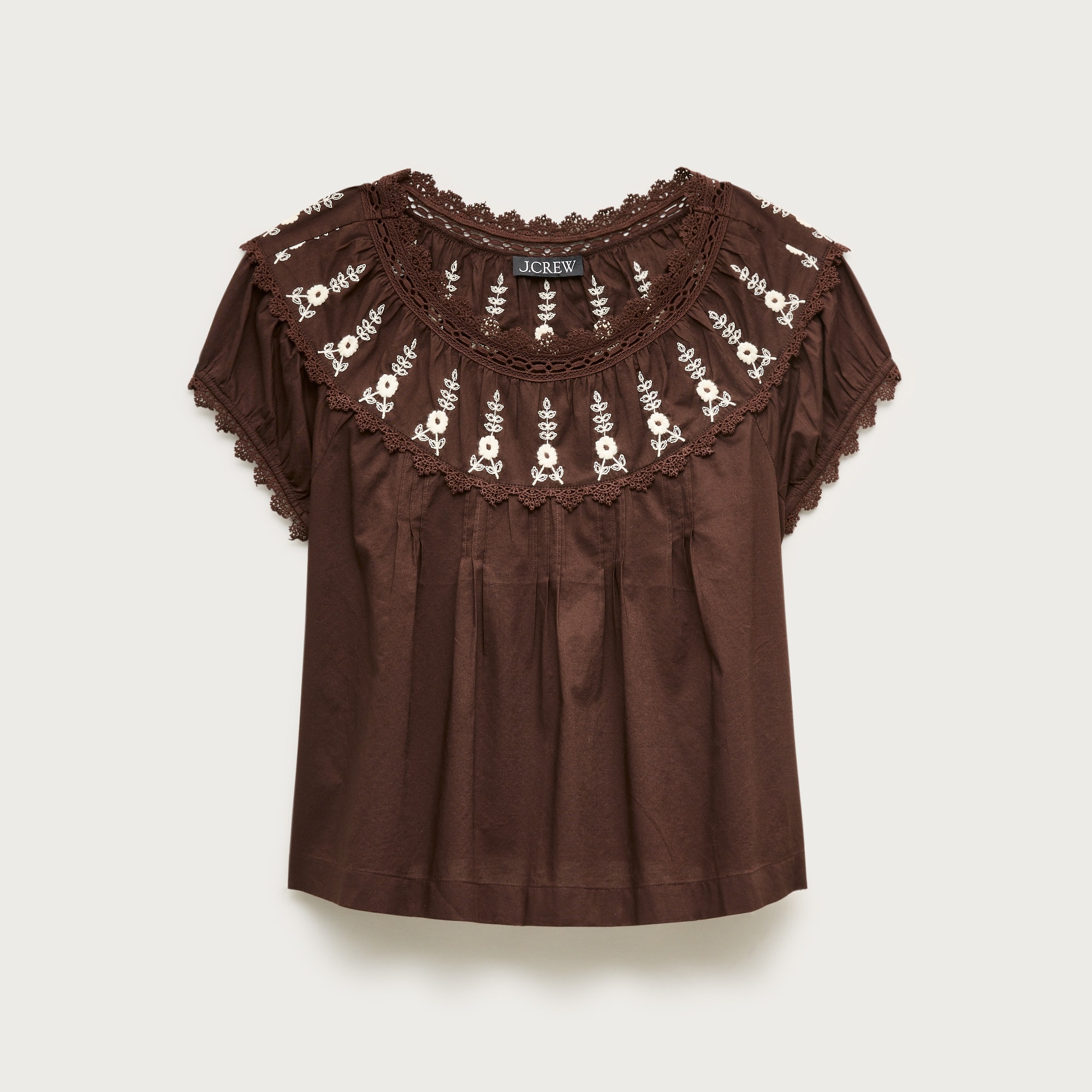 Shell Top In Viscose Chiffon For Women | J.Crew