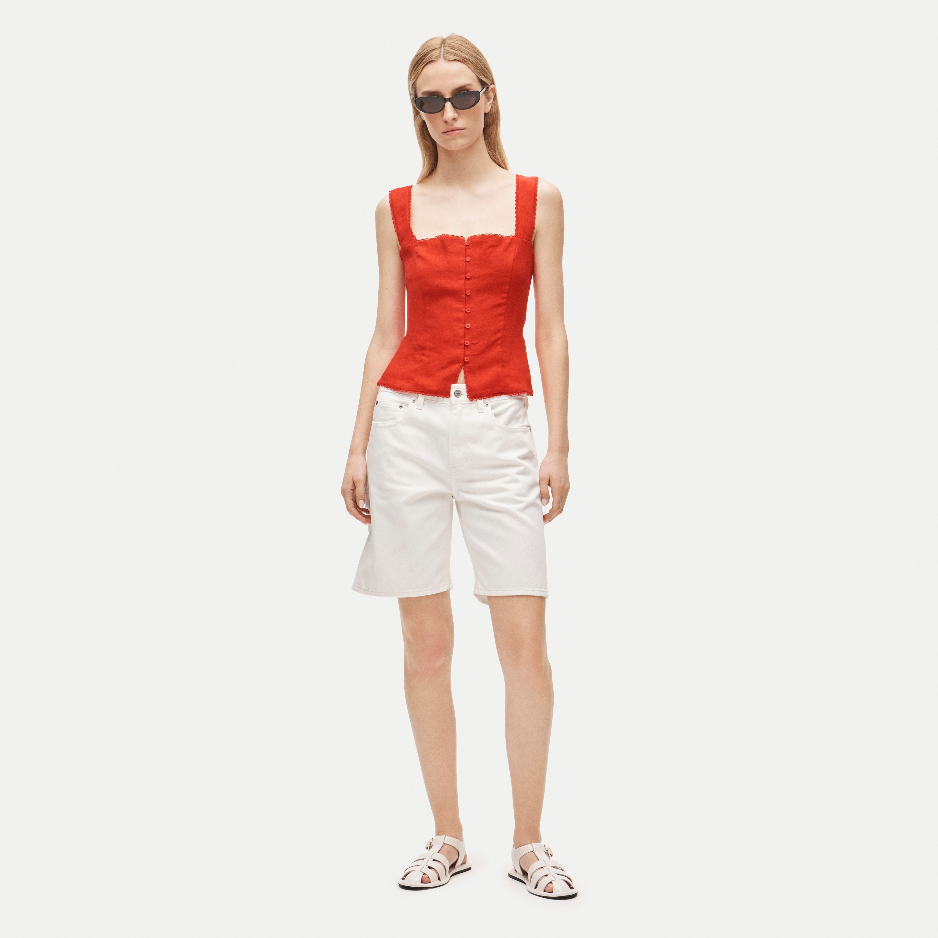 Maryam Nassir Zadeh X J.Crew Sheer Top In Silk Chiffon For Women