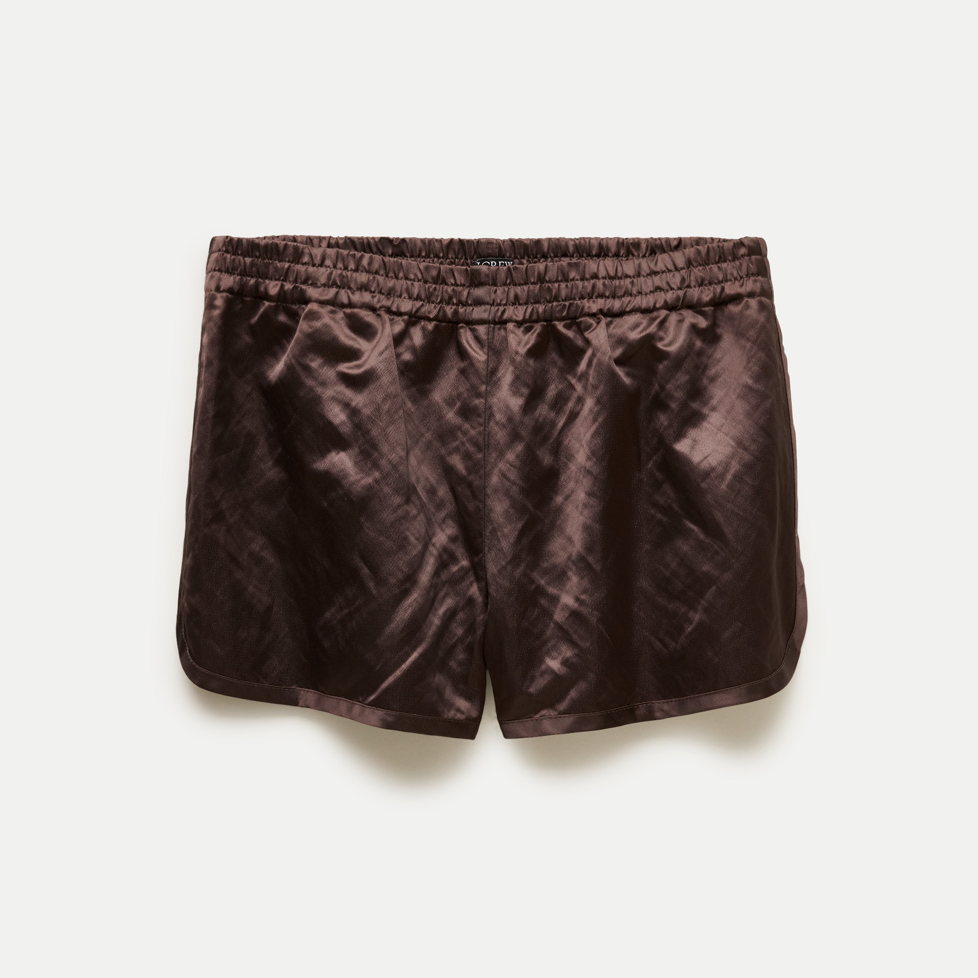Boxer short in memory satin