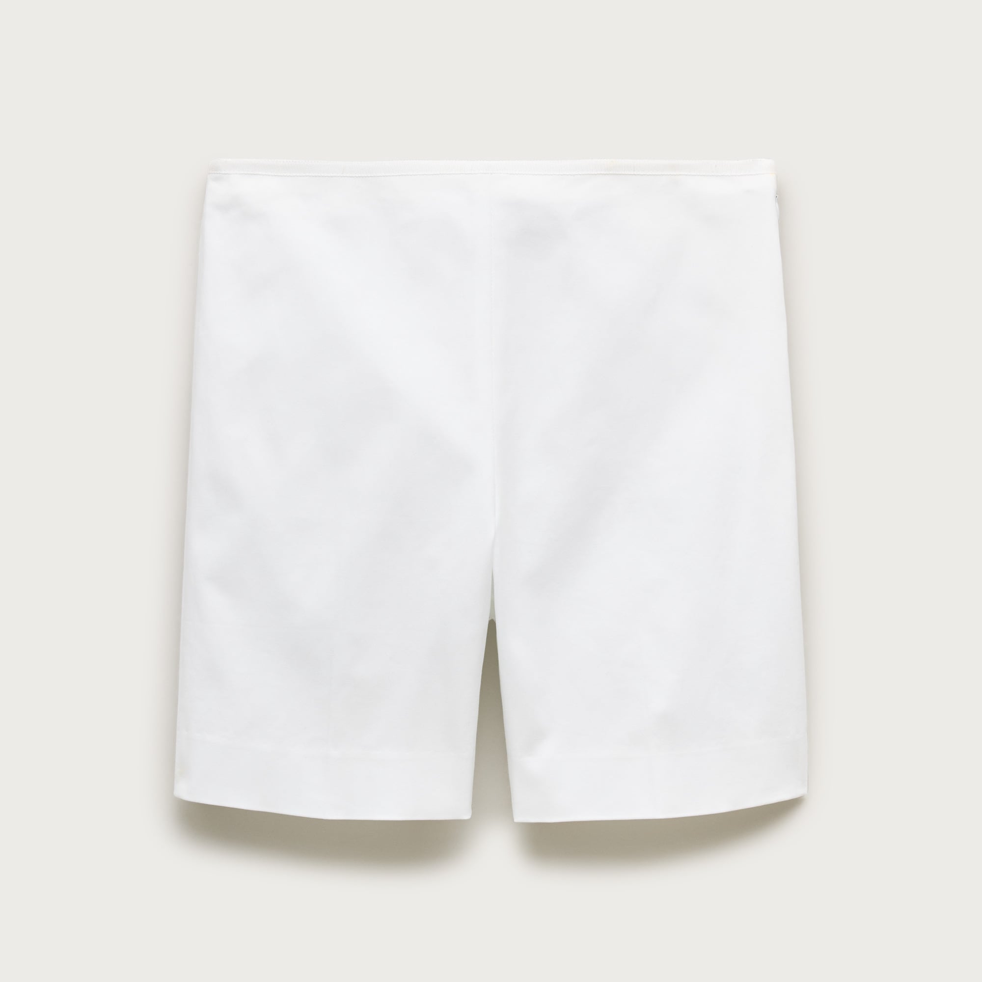 Bermuda short in sateen