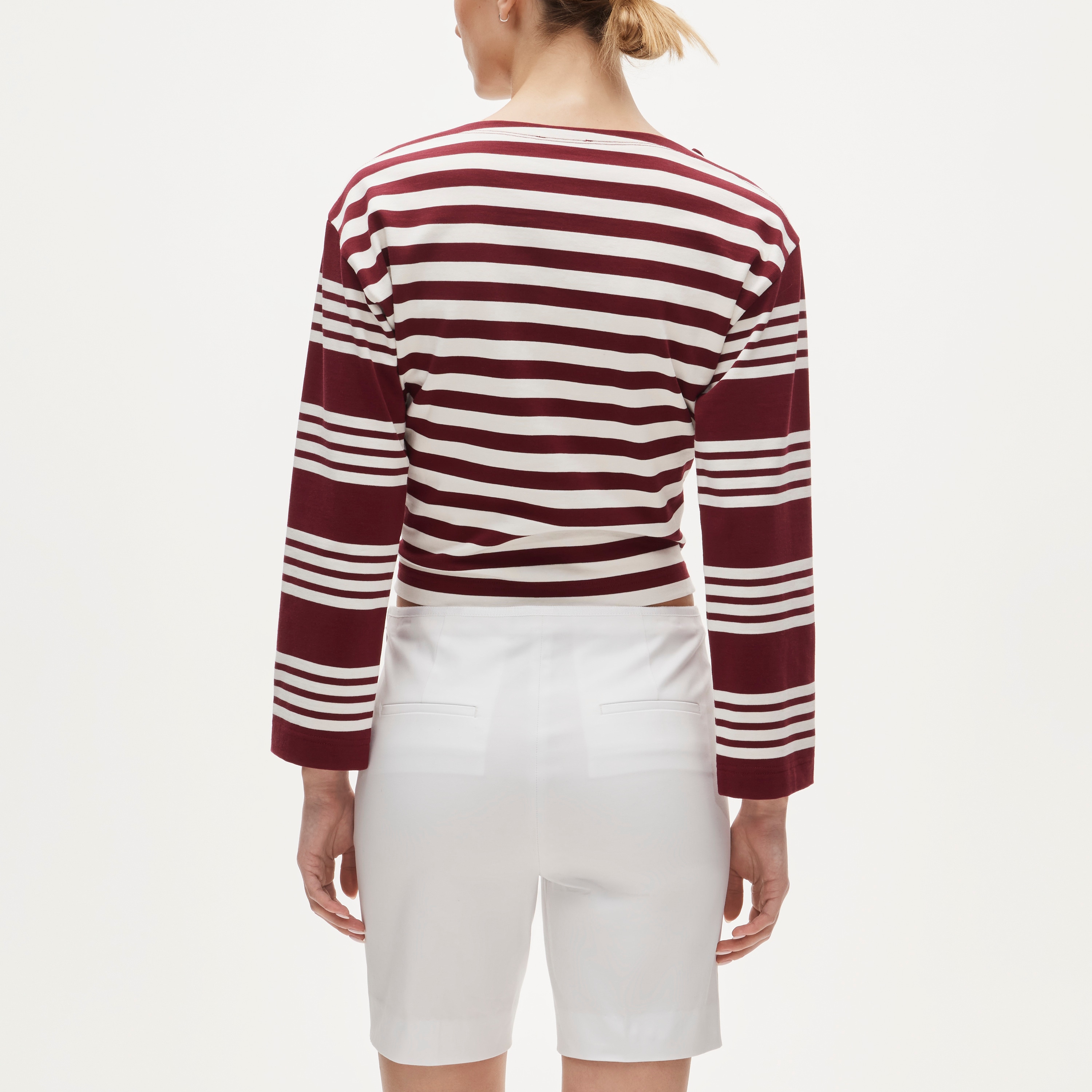 Bermuda short in sateen - image 5