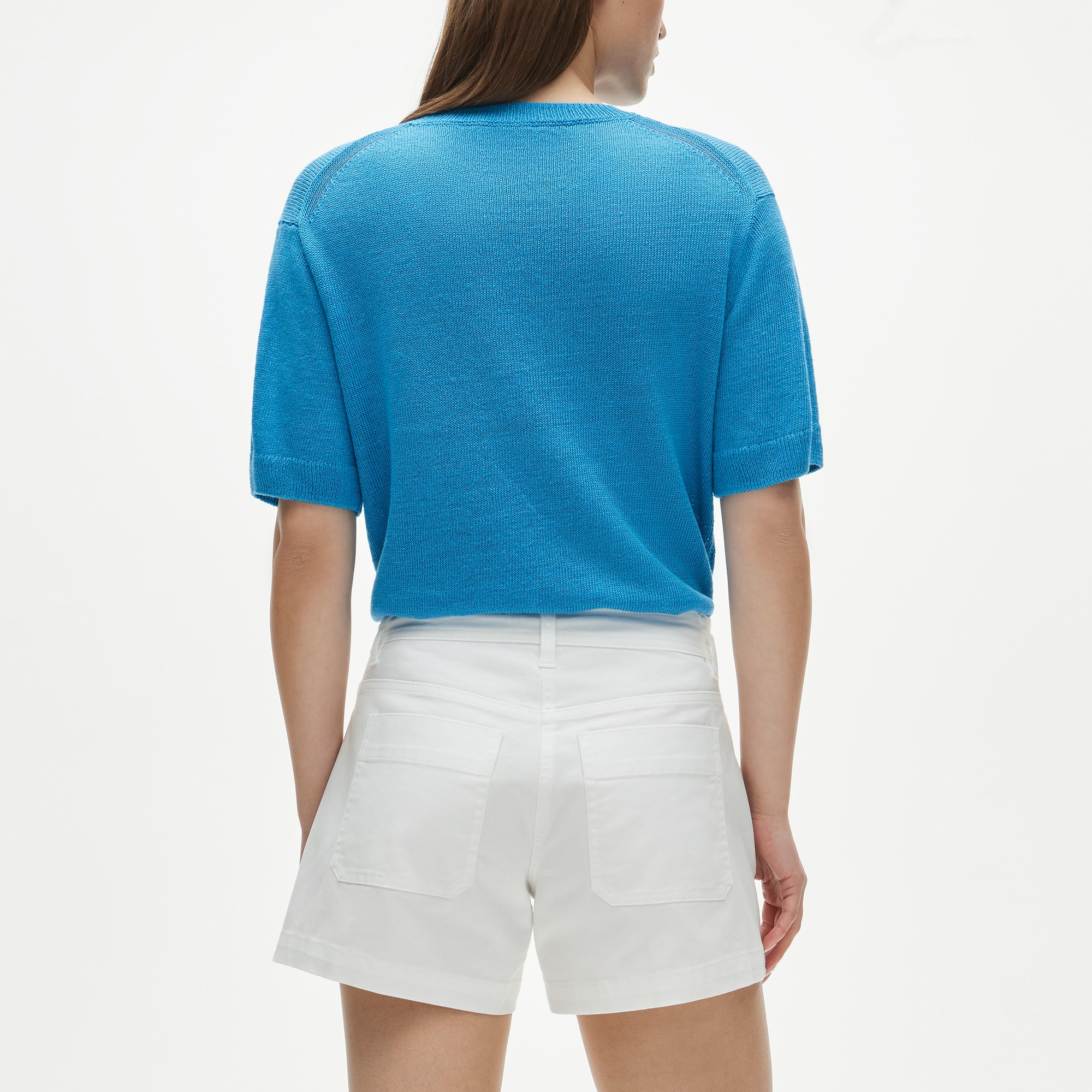 4" drawstring chino short - image 5