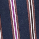 Cruise drawstring short in cotton poplin NAVY MULTI