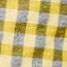 Cruise drawstring short in gingham cotton poplin CITRON