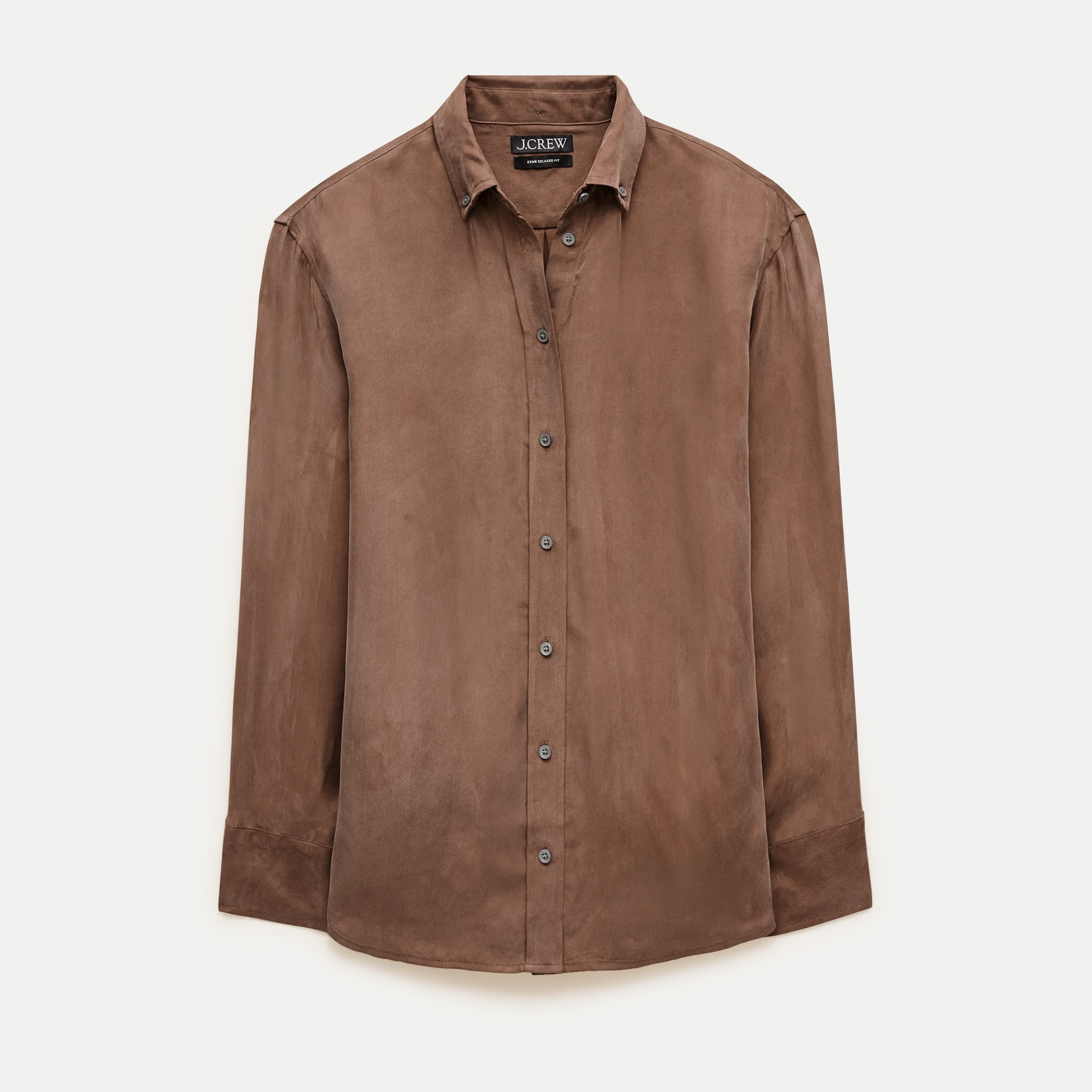 Esme button-up shirt in cupro