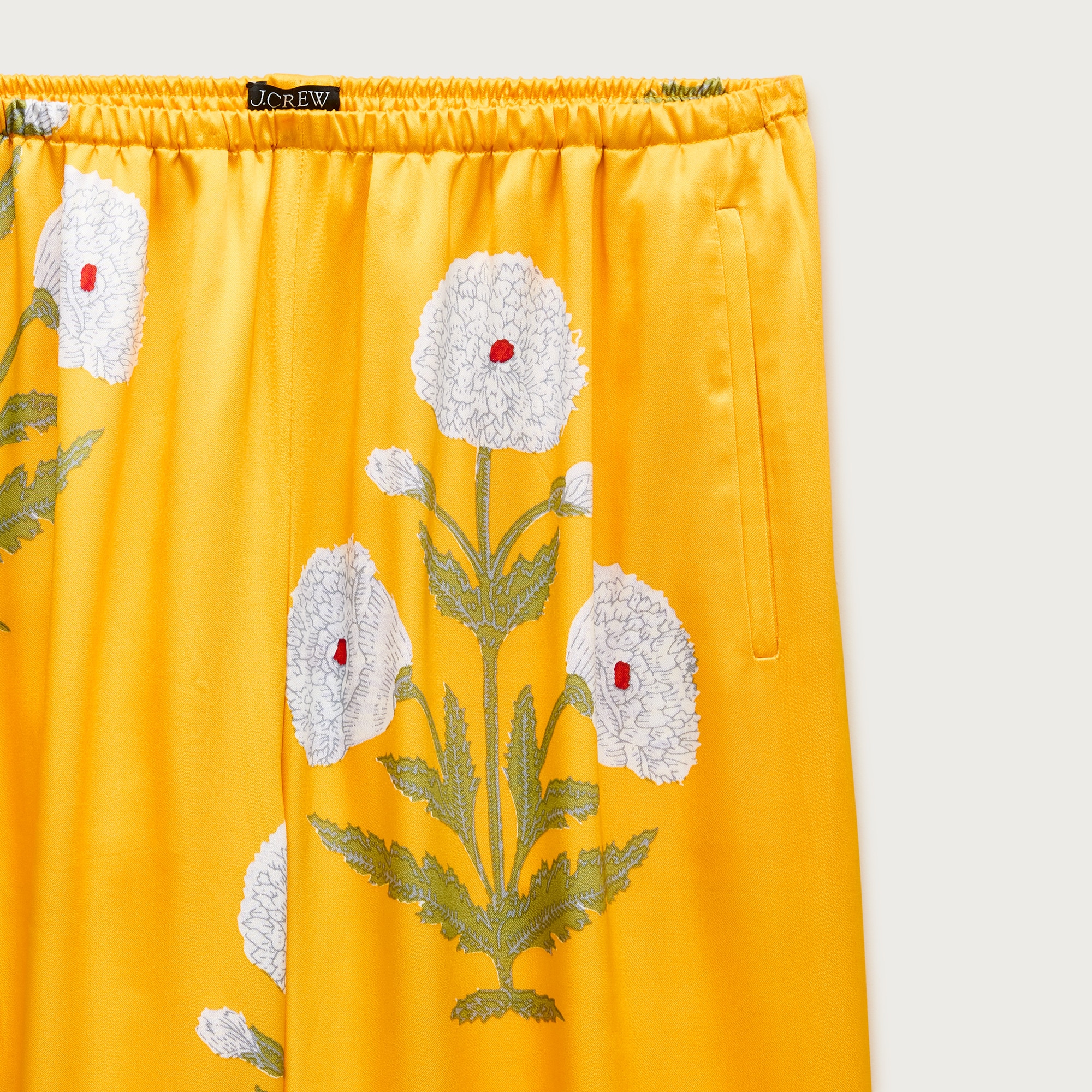 Cosmo pant in marigold block print