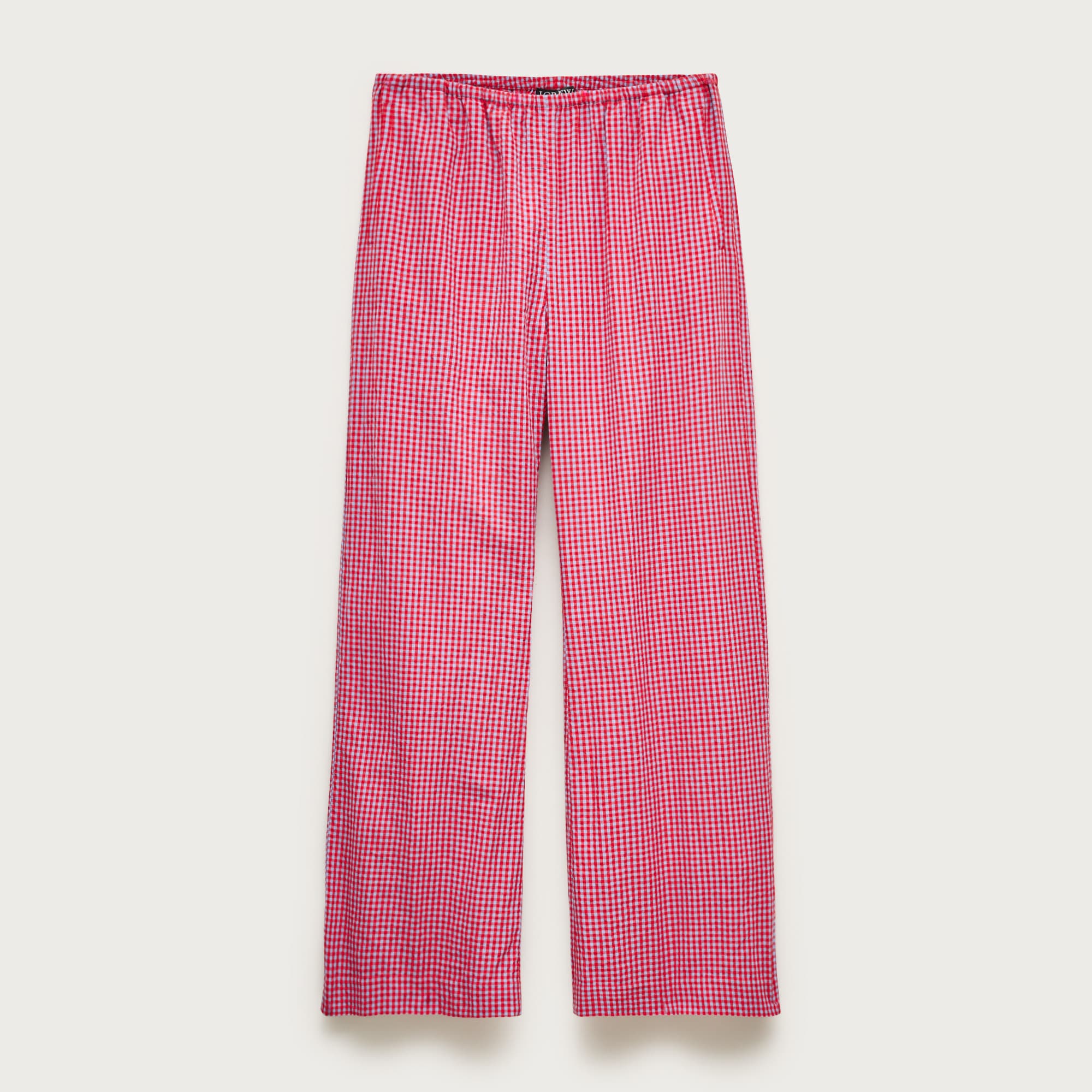 Cosmo pant in gingham seersucker from J.Crew - $132