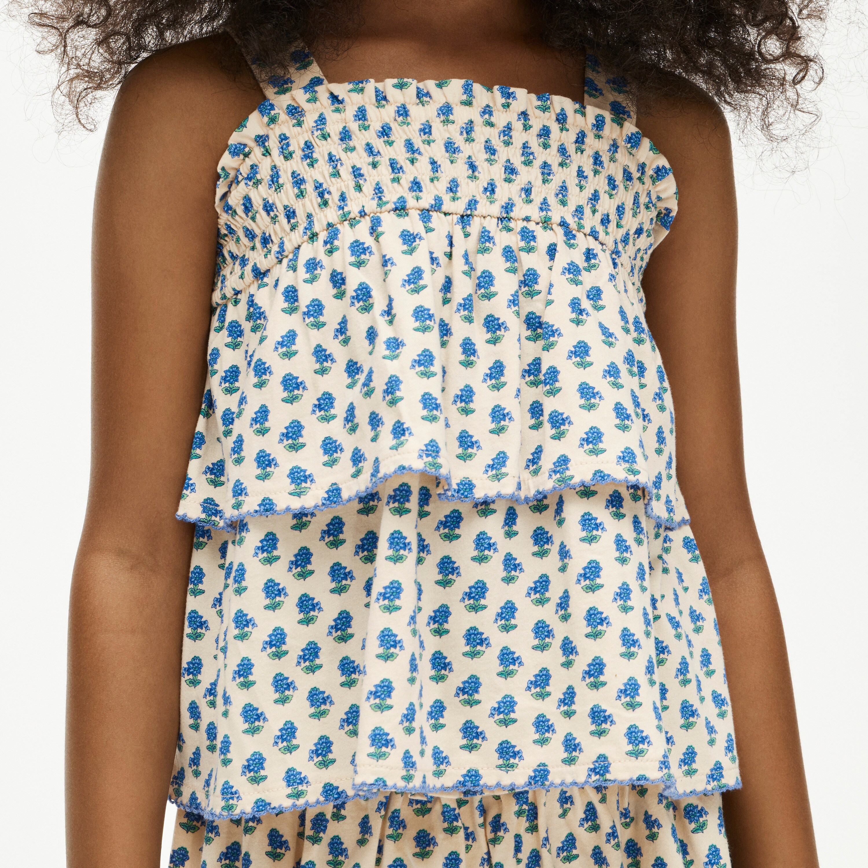 Girls' Embroidered Rosette Crewneck Sweatshirt For Girls | J.Crew