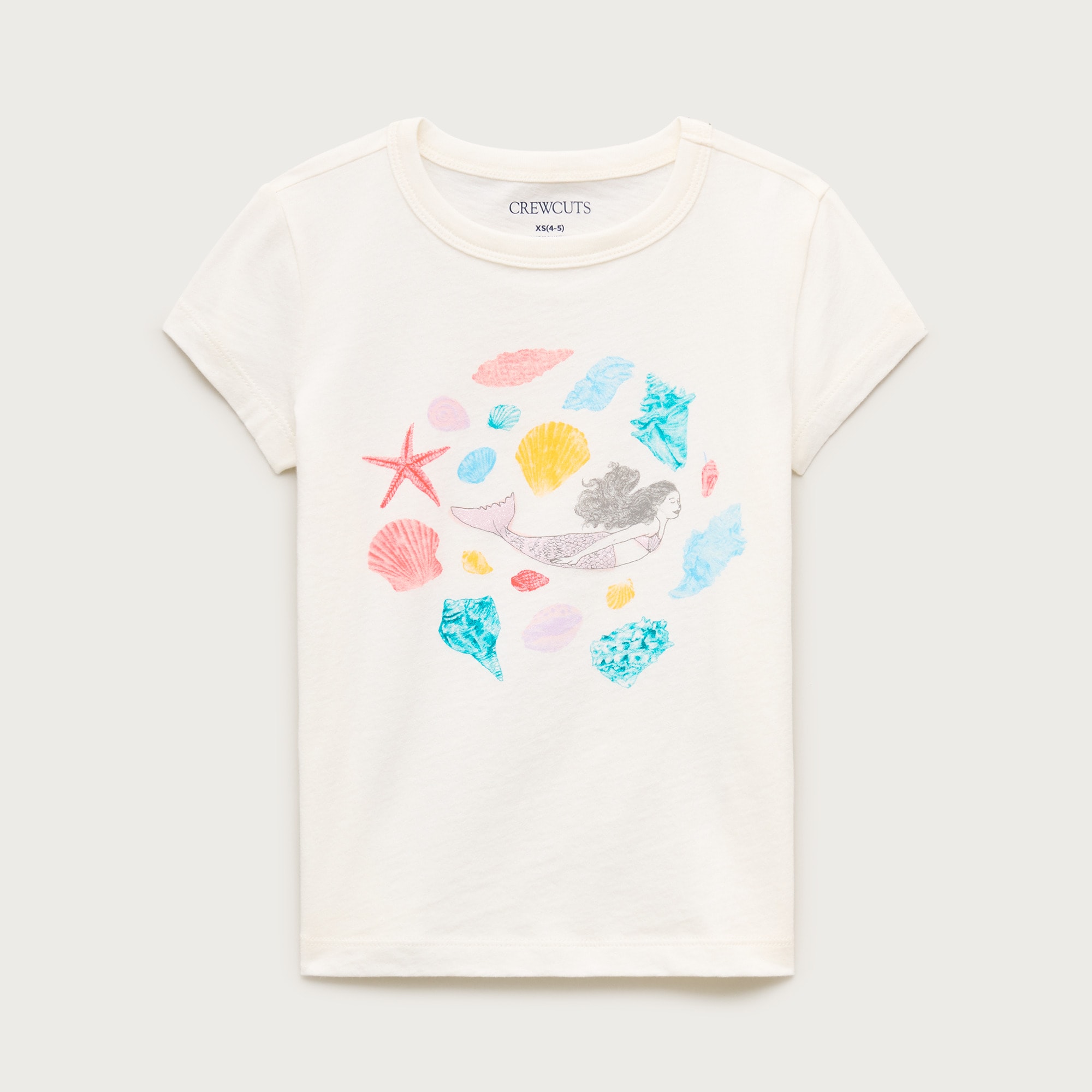 Girls' short-sleeve mermaid graphic T-shirt from J.Crew - $28