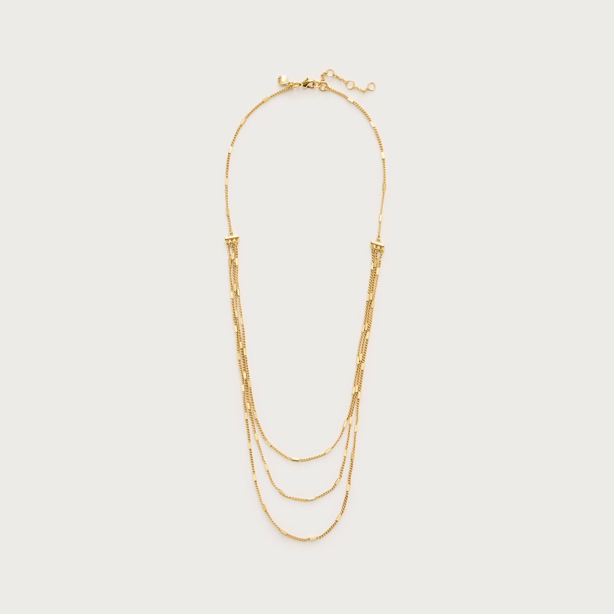 Chain station necklace