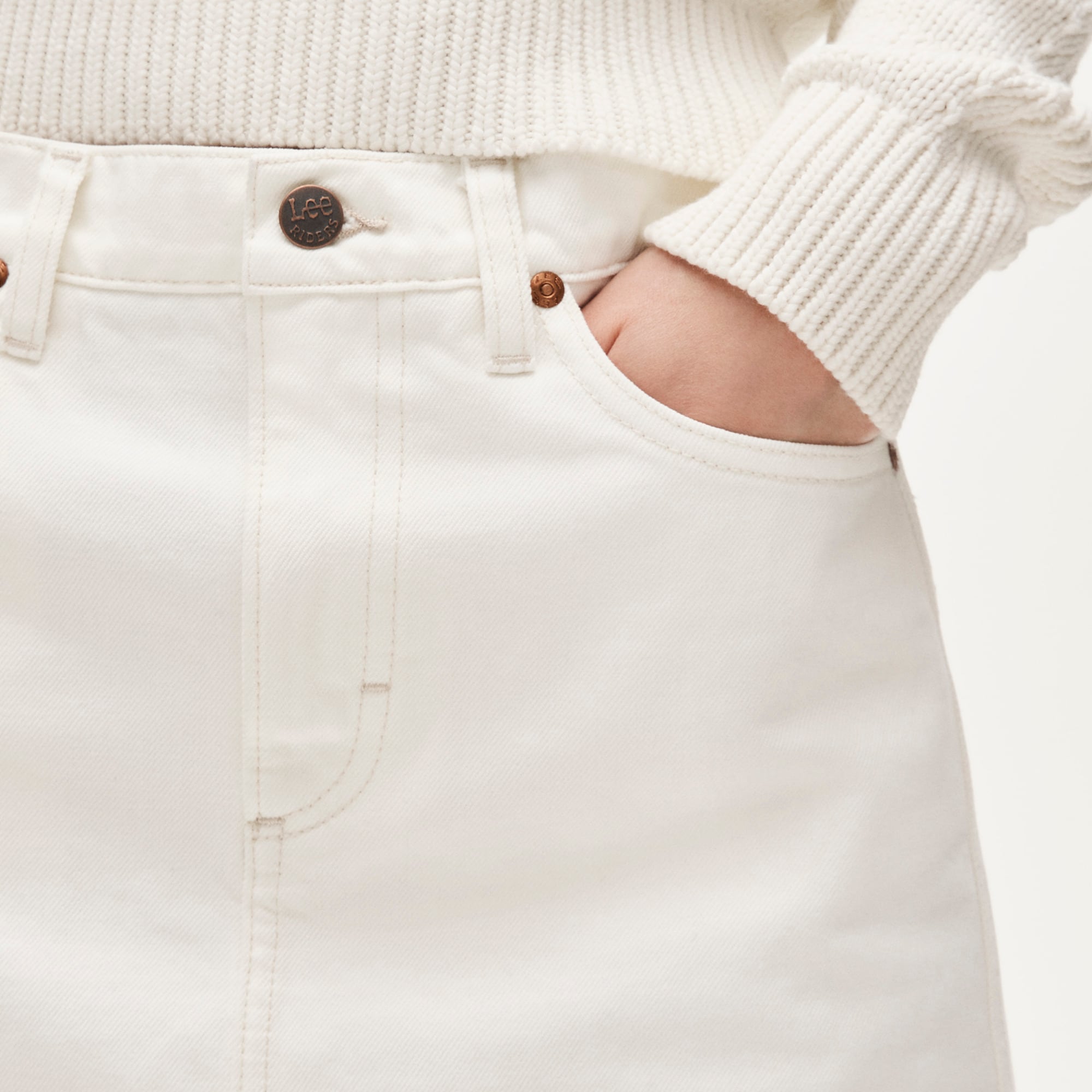 Women's Lee® X J.Crew denim skirt