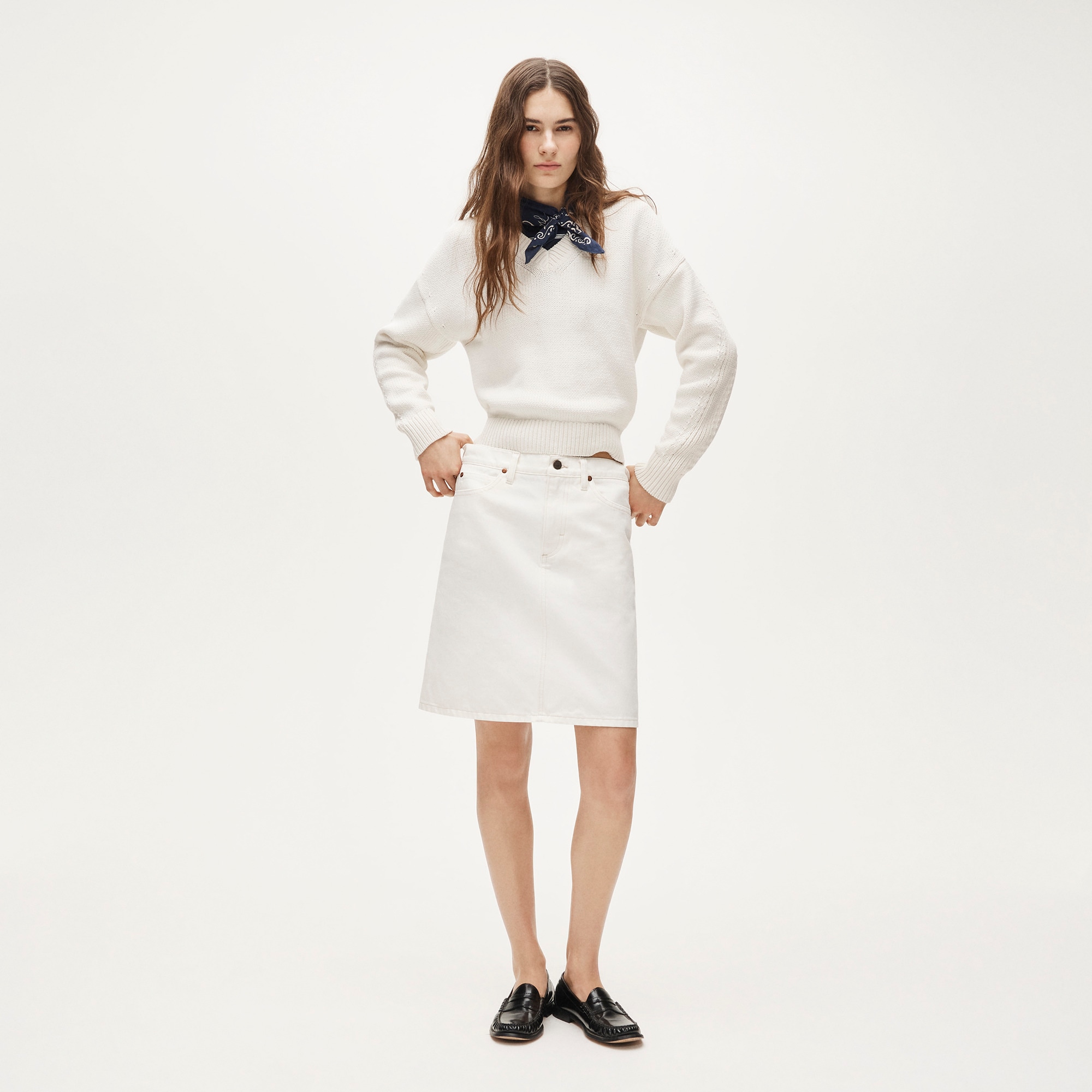 Women's Lee® X J.Crew Denim Skirt For Women | J.Crew