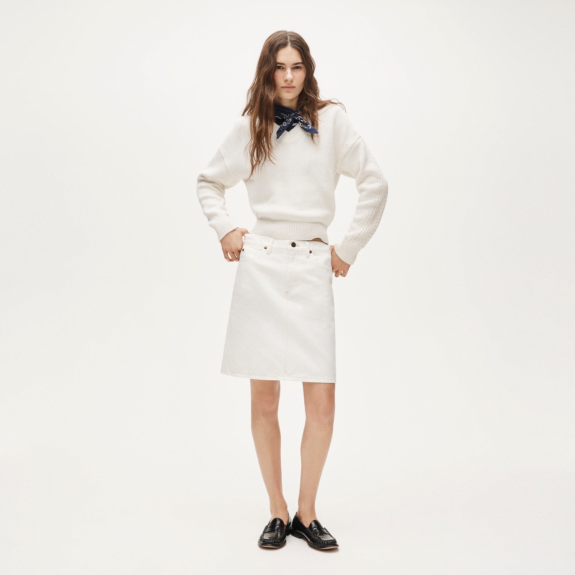 Women's Lee® X J.Crew denim skirt